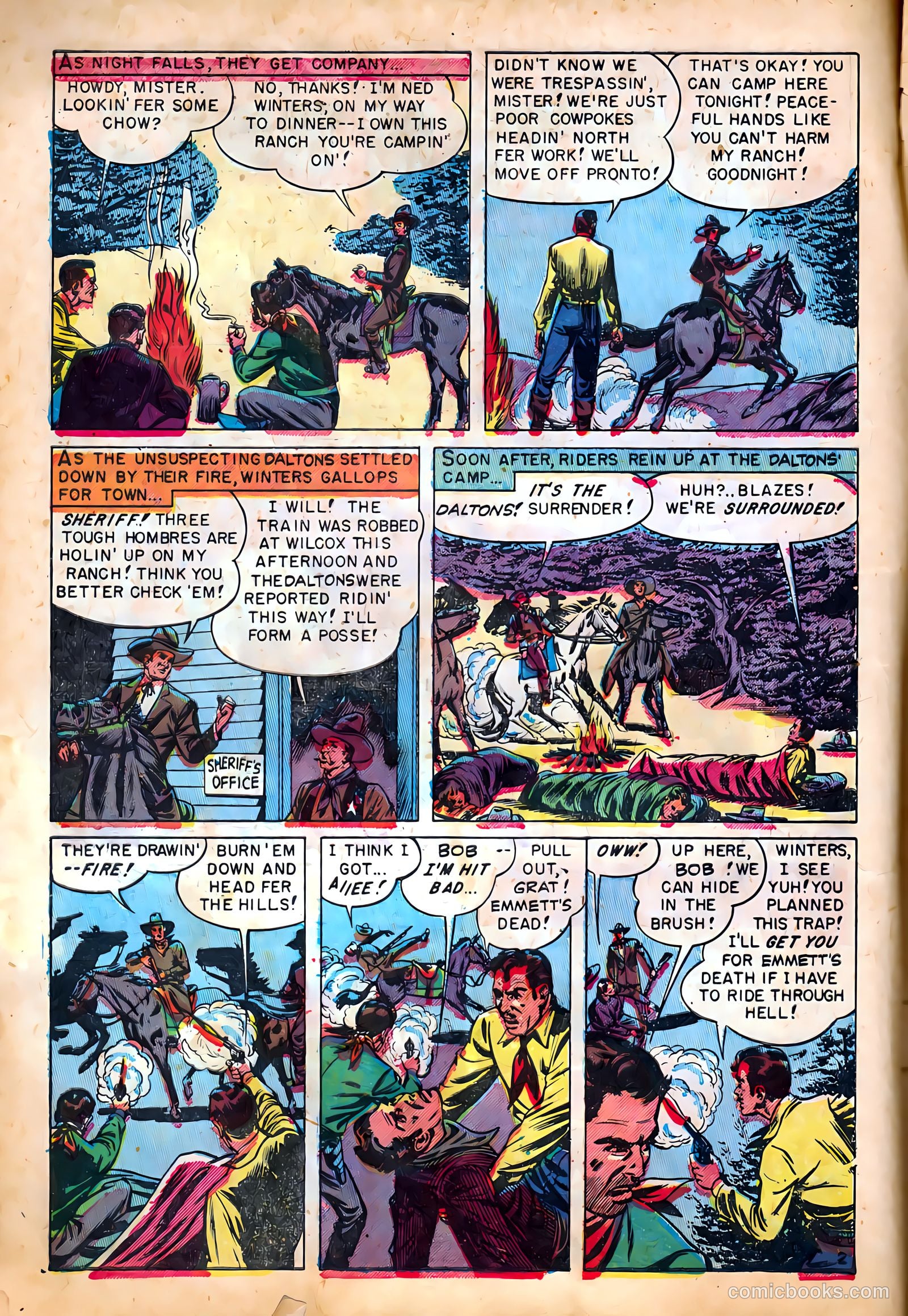 The Dalton Boys #1 (1951) — page 4 of 36