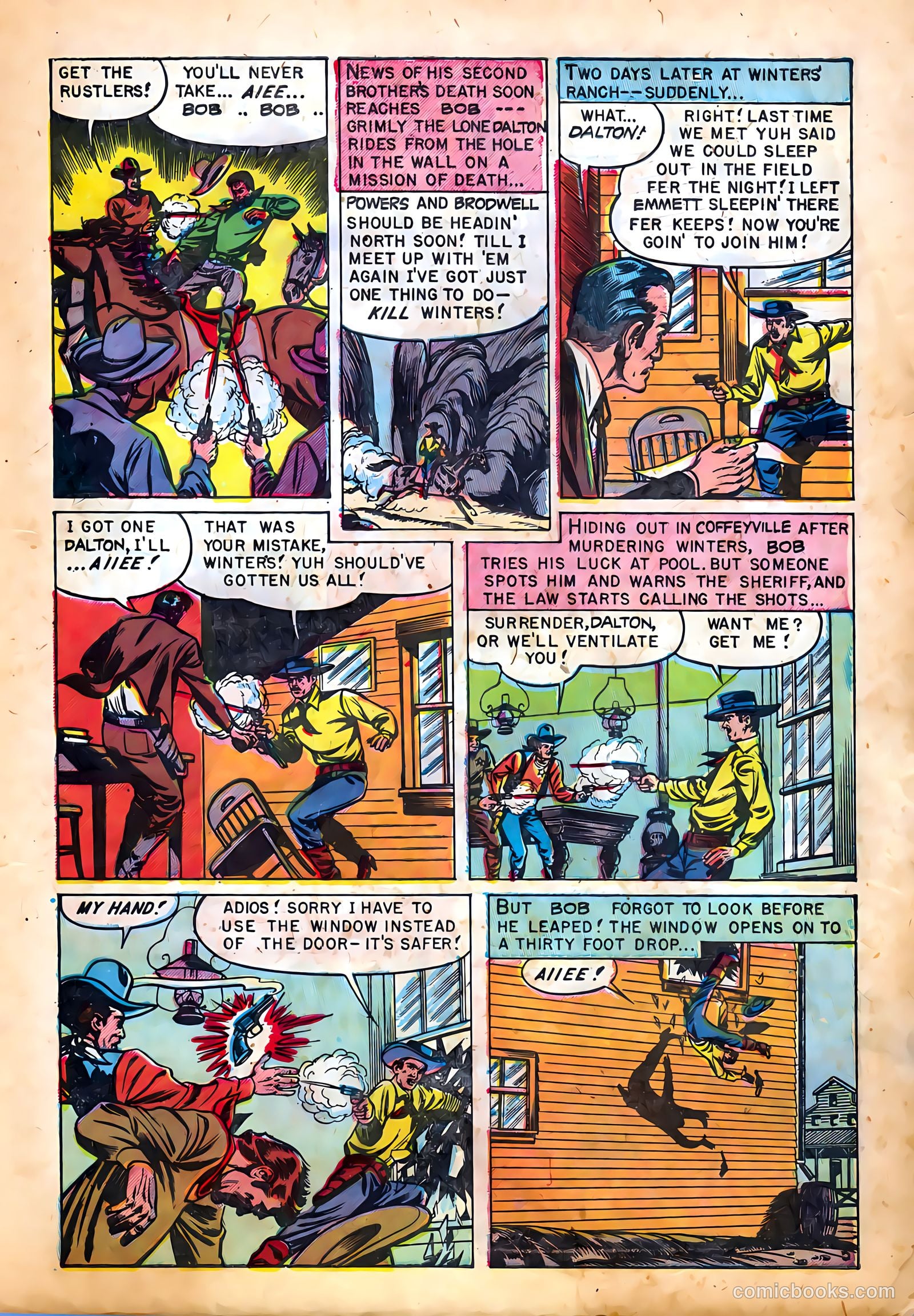 The Dalton Boys #1 (1951) — page 7 of 36