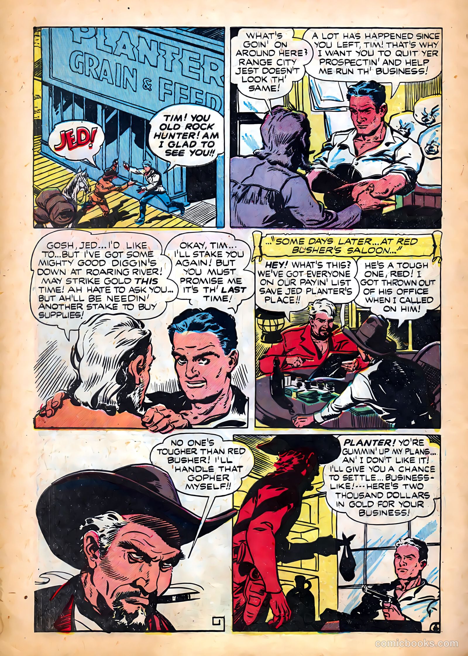 The Dalton Boys #1 (1951) — page 28 of 36