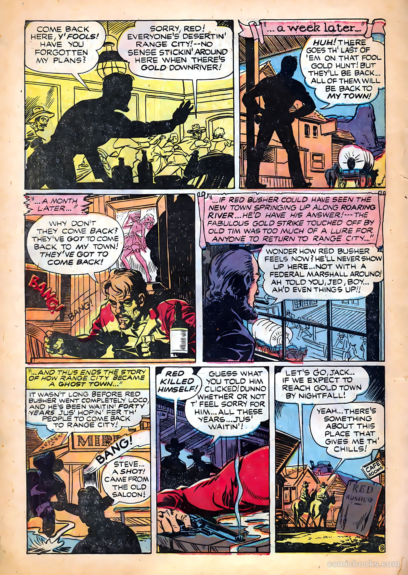 The Dalton Boys #1 (1951) — page 32 of 36