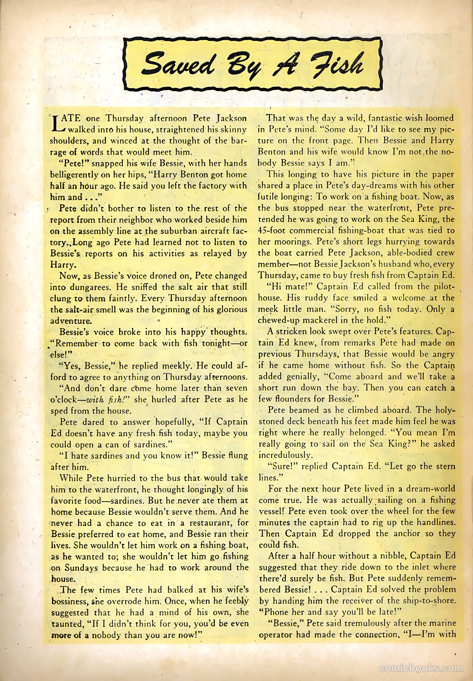 Beanbags #1 (1951) — page 30 of 36