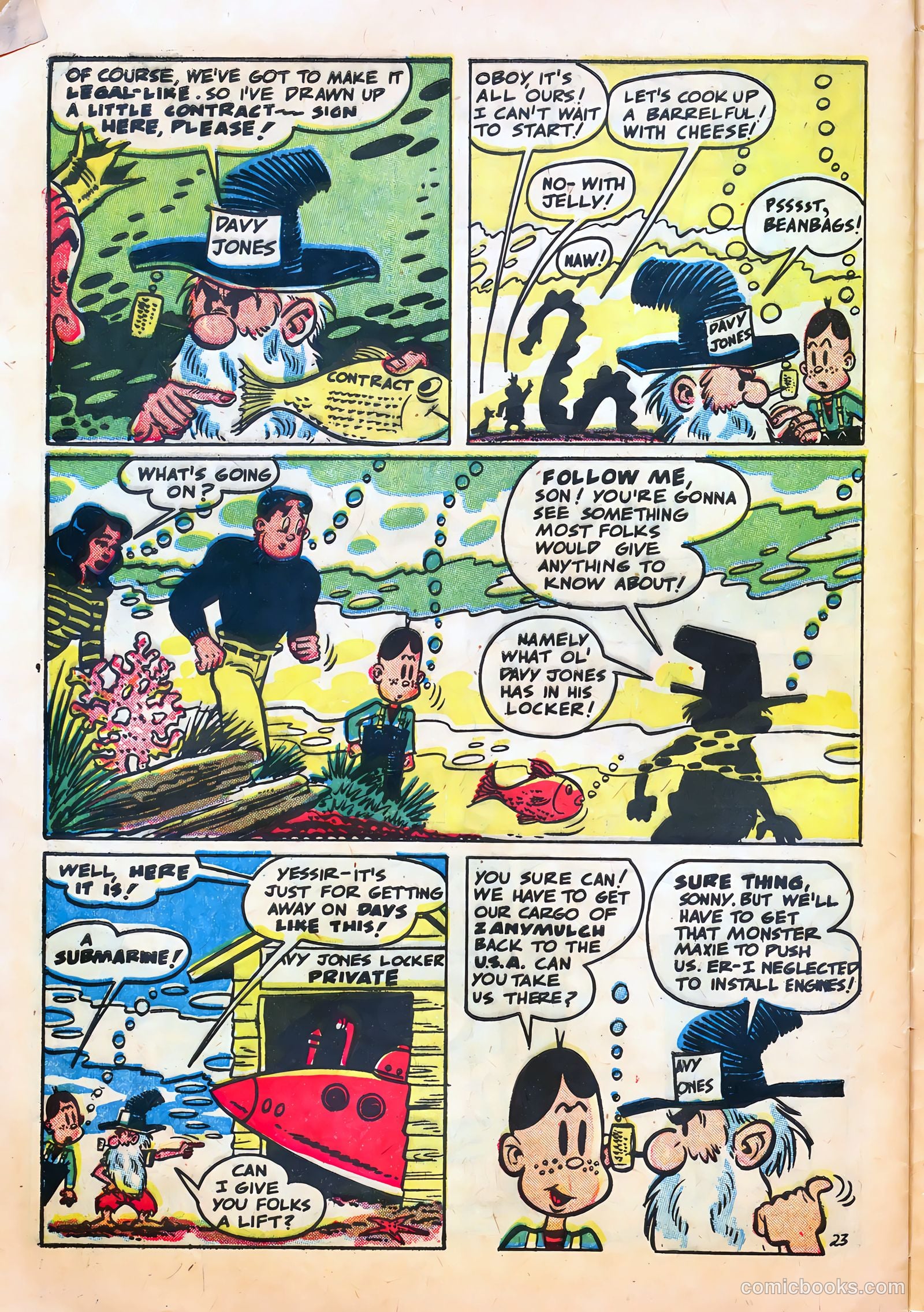 Beanbags #2 (1952) — page 28 of 36