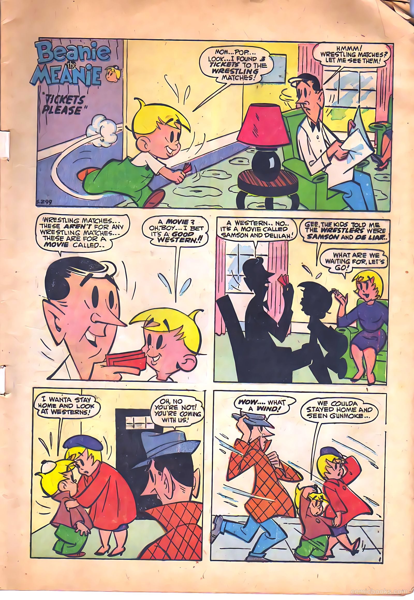Beanie the Meanie #3 (1959) — page 4 of 37