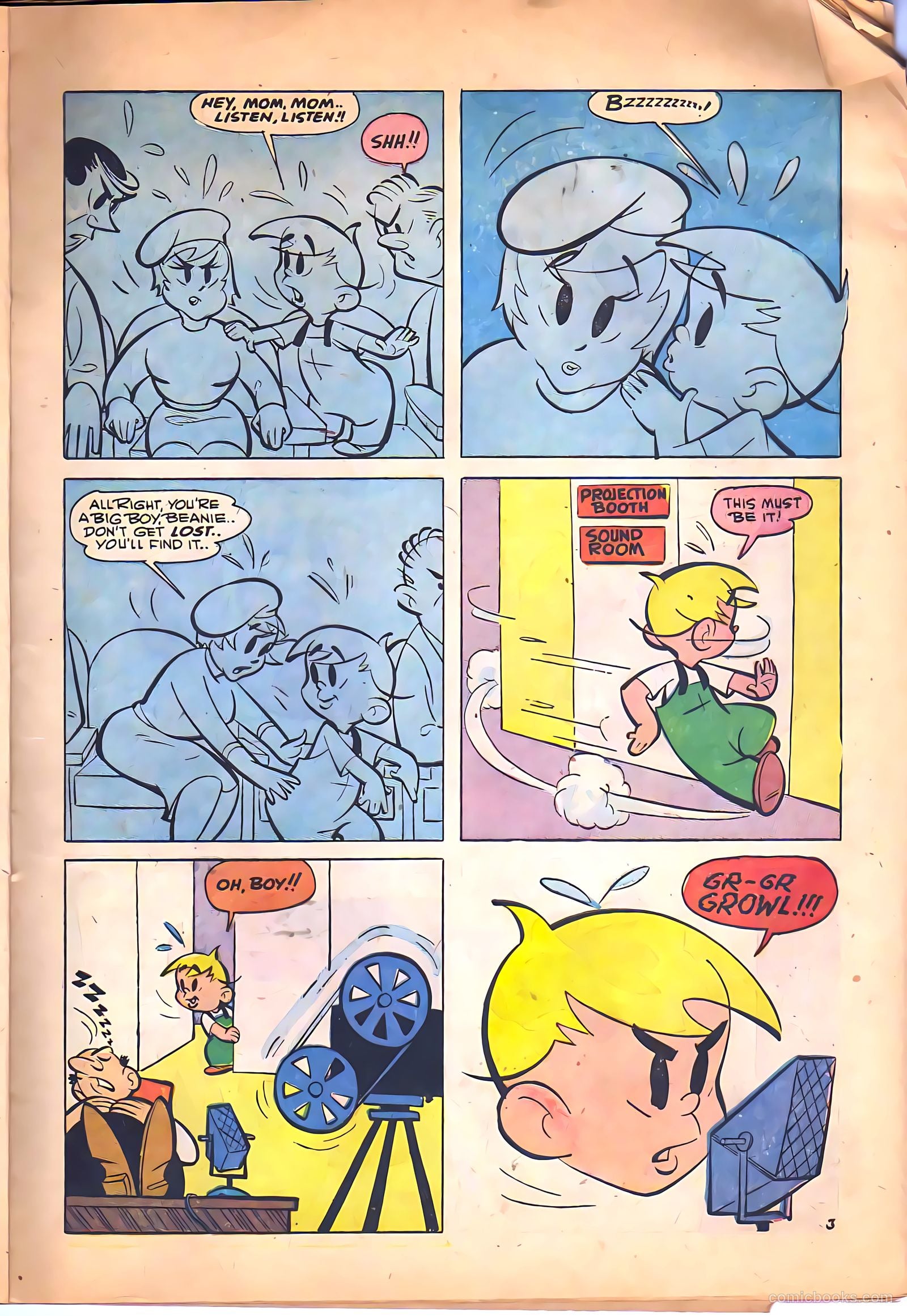 Beanie the Meanie #3 (1959) — page 6 of 37