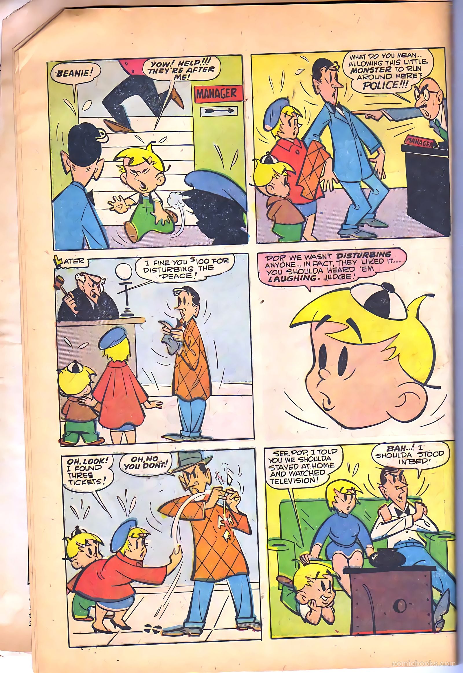 Beanie the Meanie #3 (1959) — page 9 of 37
