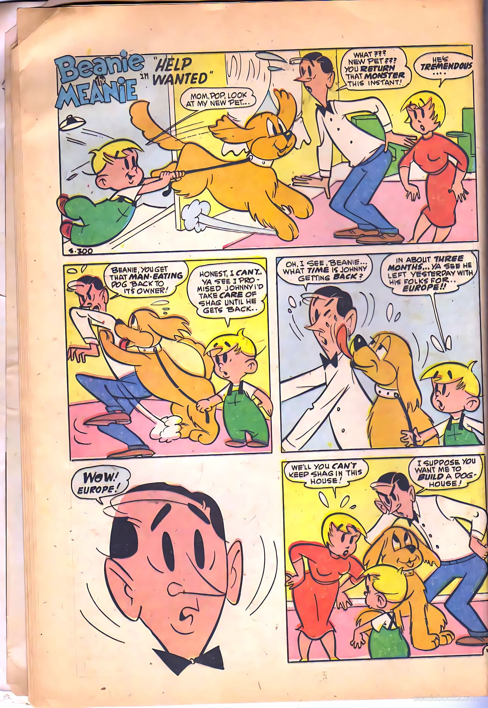 Beanie the Meanie #3 (1959) — page 17 of 37