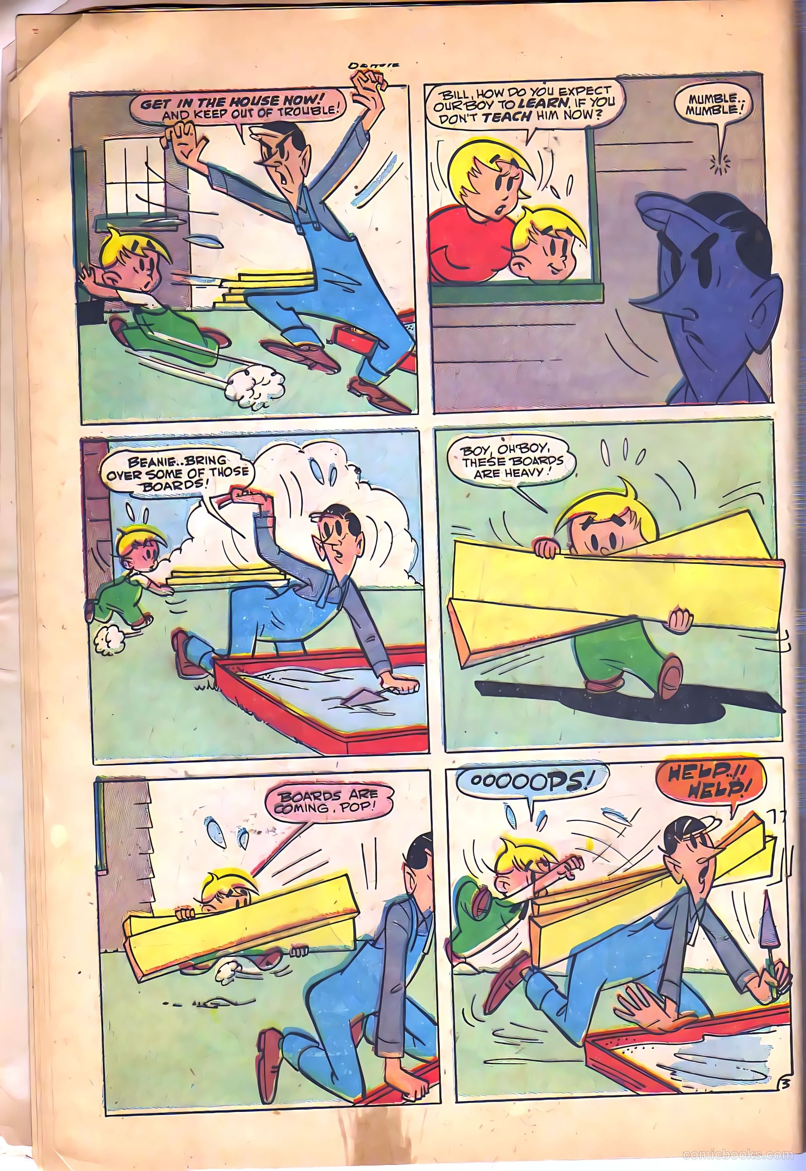 Beanie the Meanie #3 (1959) — page 19 of 37