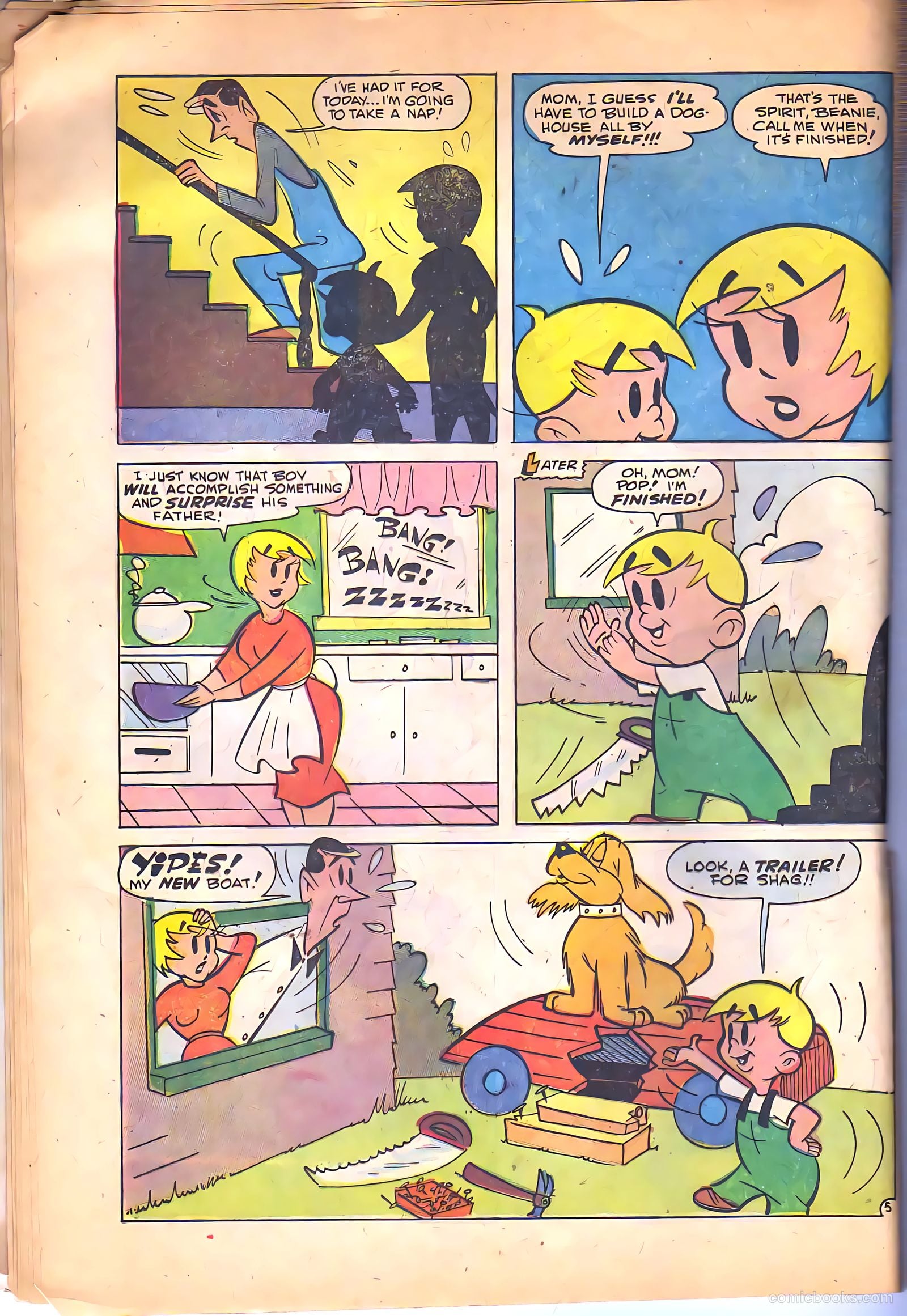 Beanie the Meanie #3 (1959) — page 21 of 37