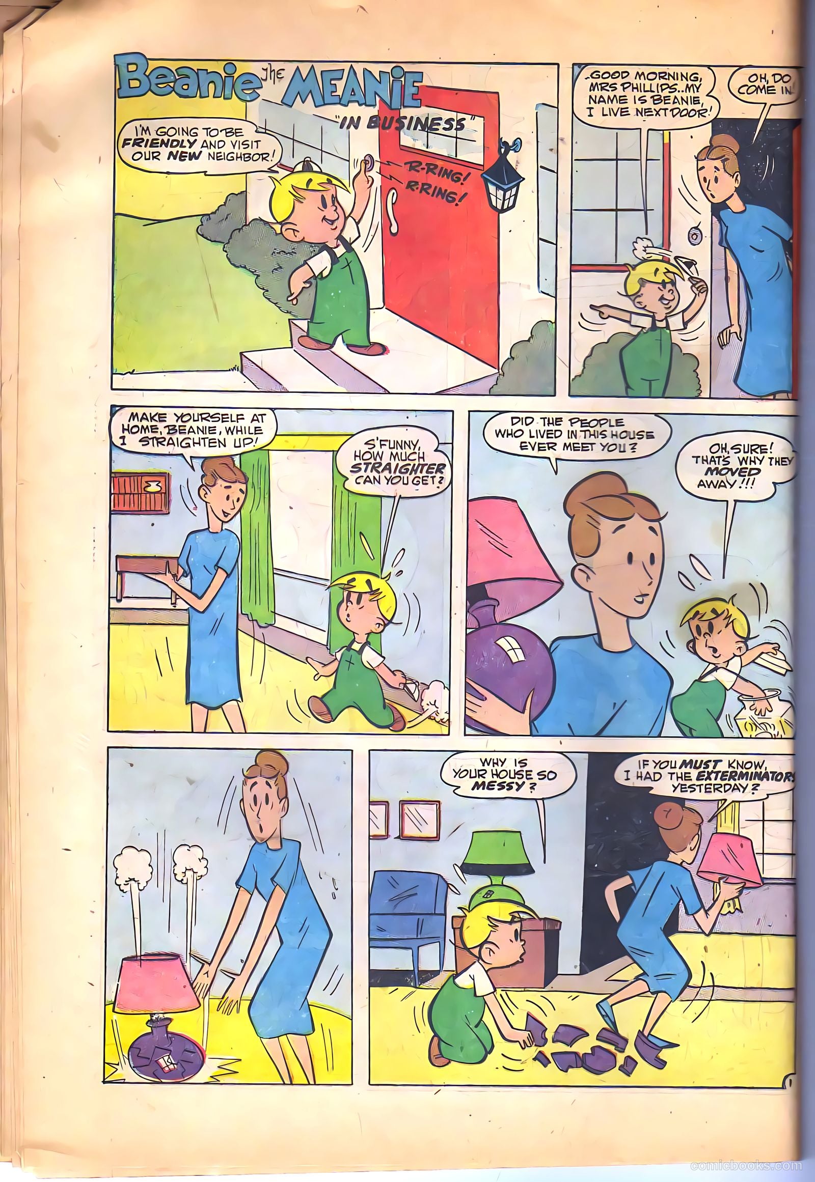 Beanie the Meanie #3 (1959) — page 25 of 37
