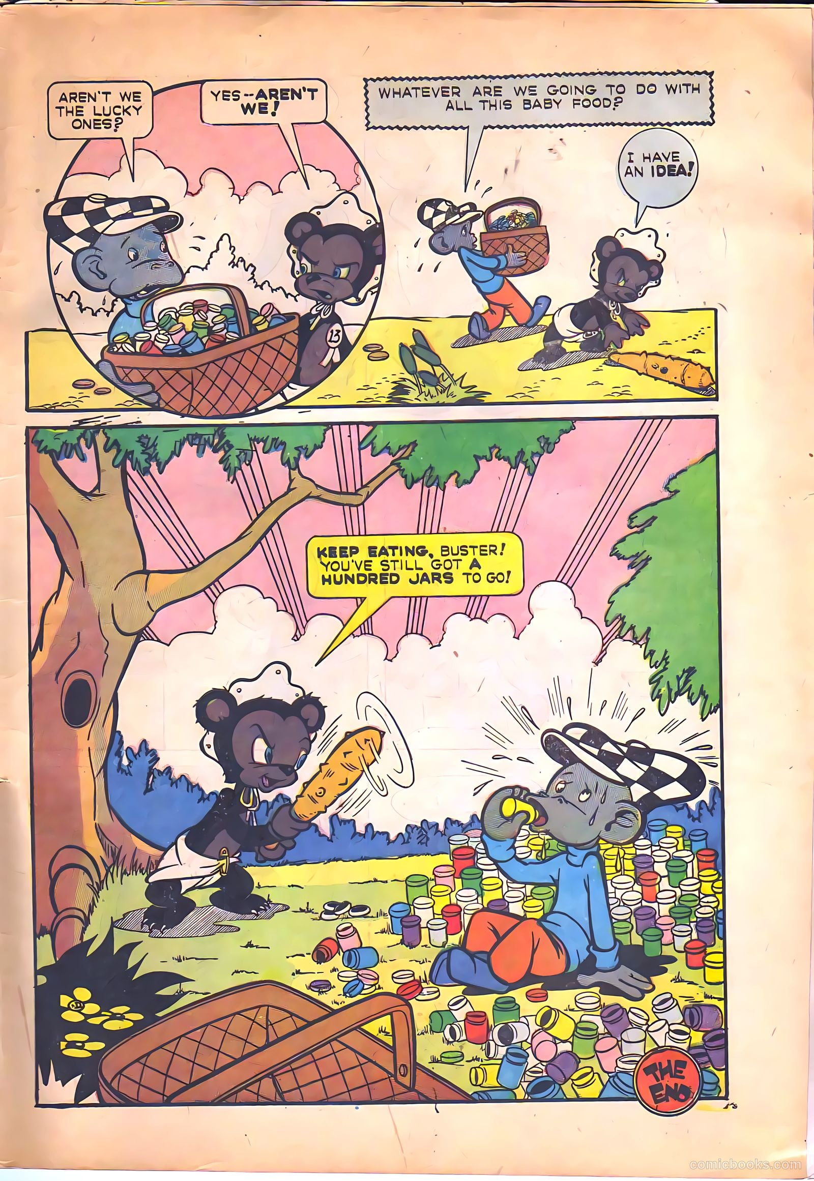 Beanie the Meanie #3 (1959) — page 34 of 37