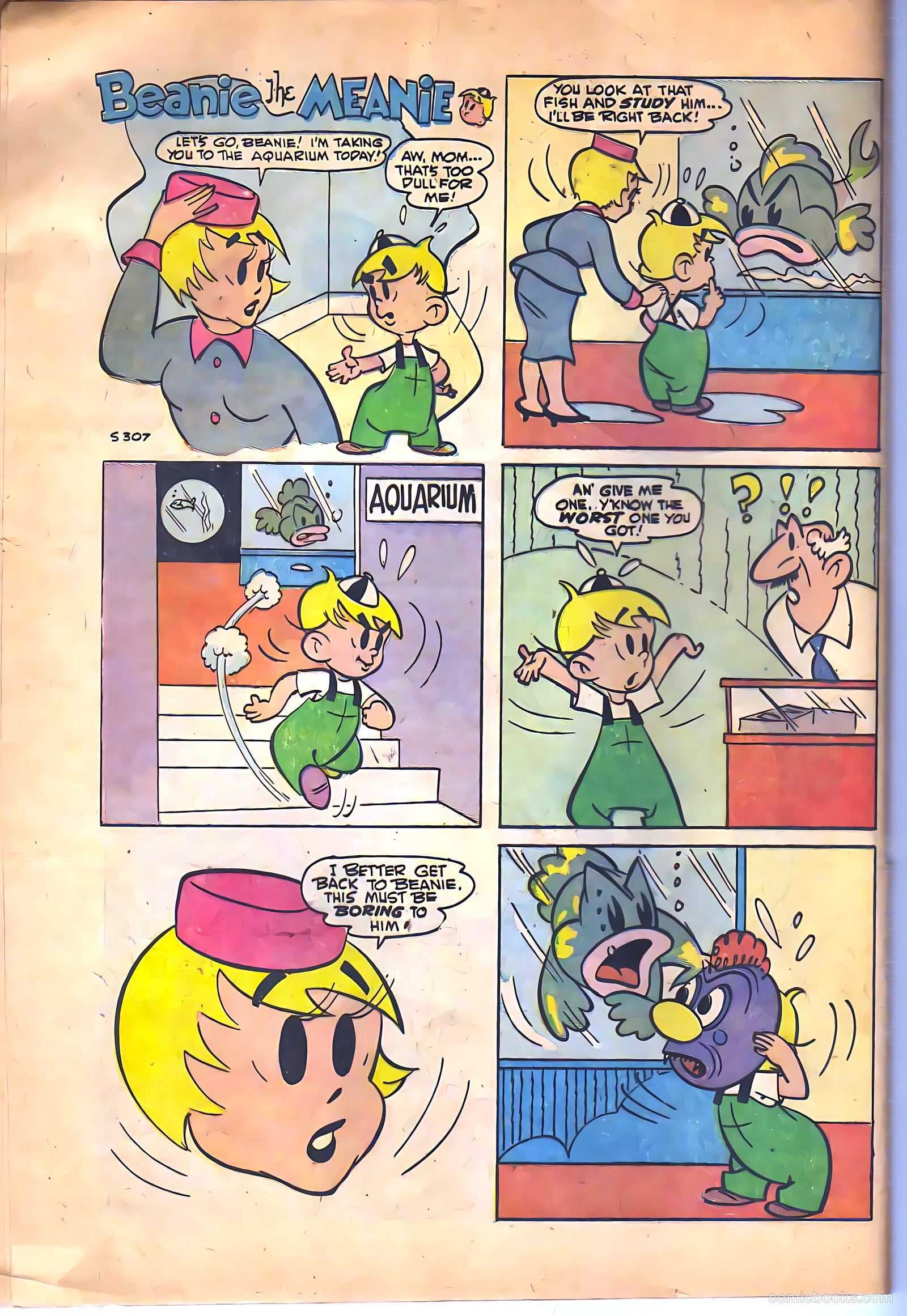 Beanie the Meanie #3 (1959) — page 35 of 37