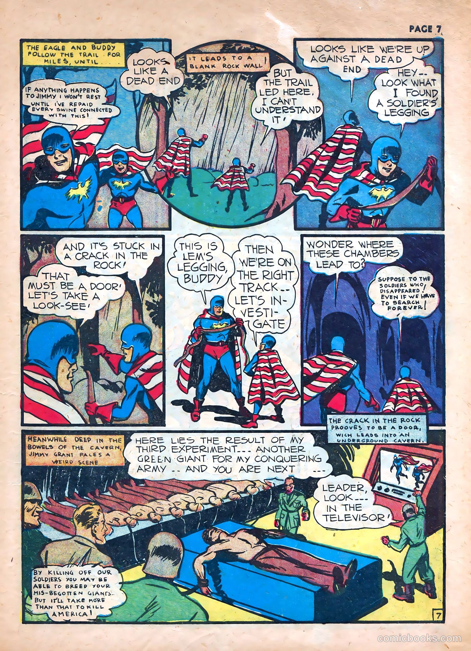 The Eagle #1 (1941) — page 9 of 68