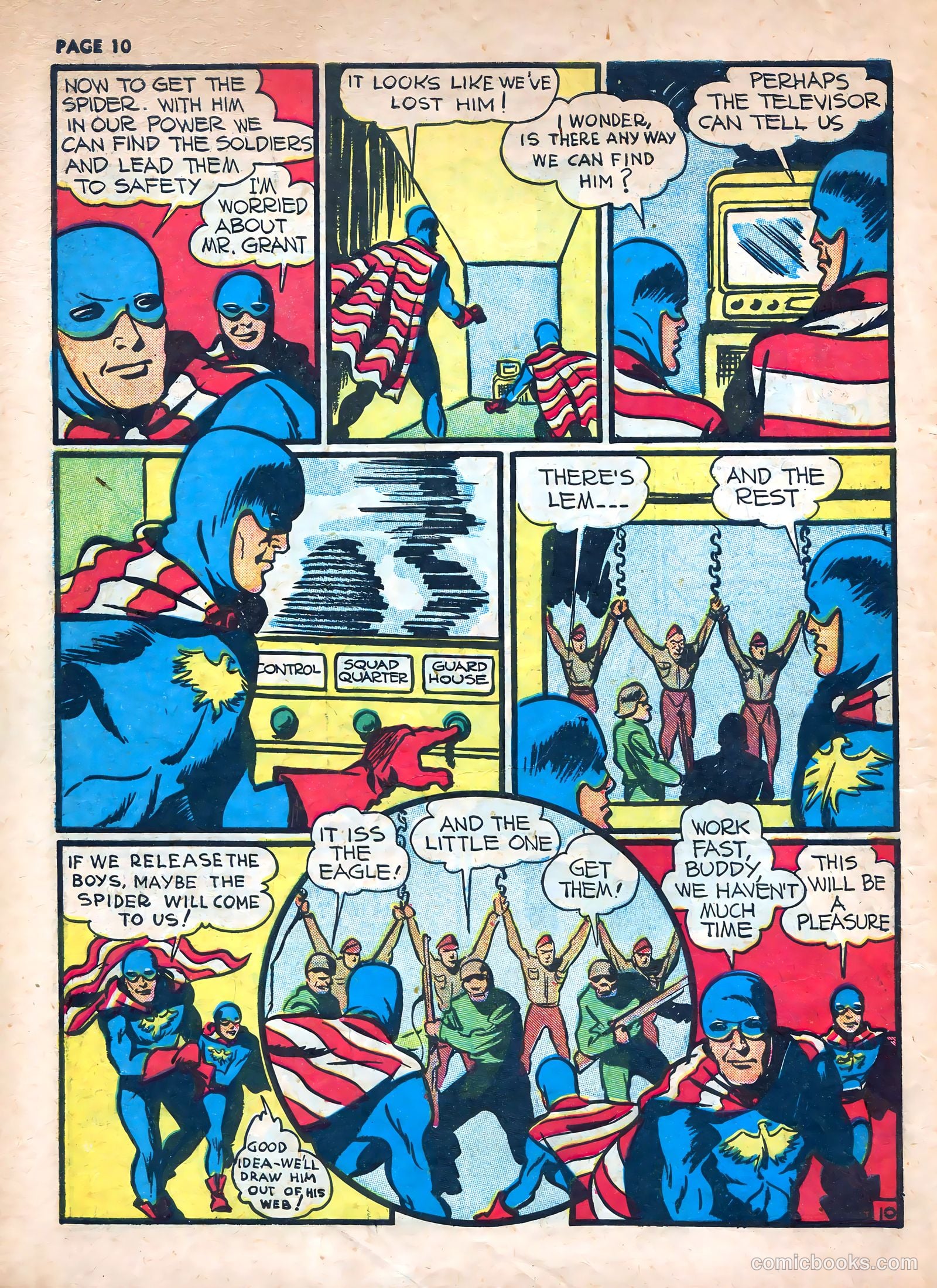 The Eagle #1 (1941) — page 12 of 68