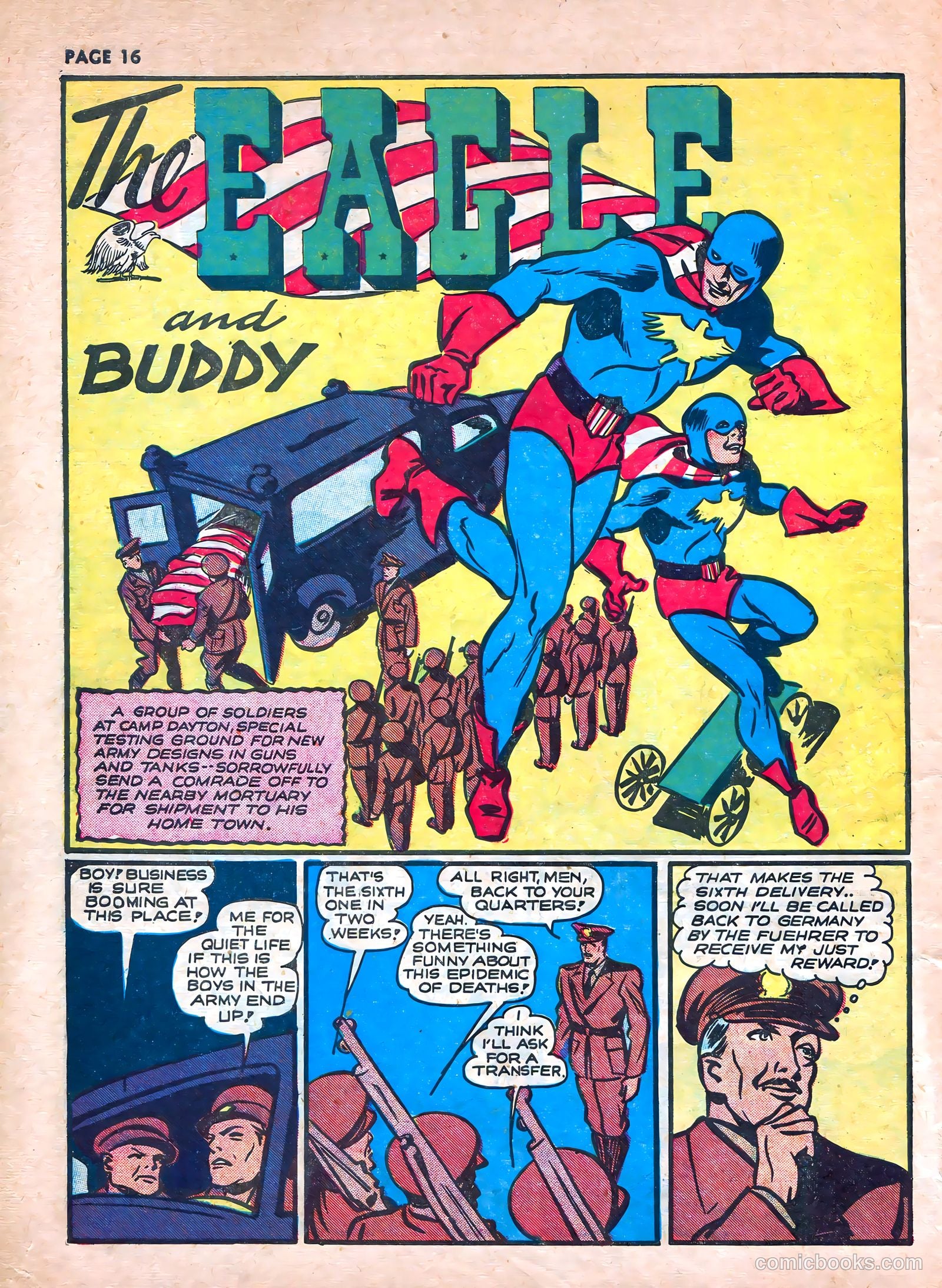 The Eagle #1 (1941) — page 18 of 68
