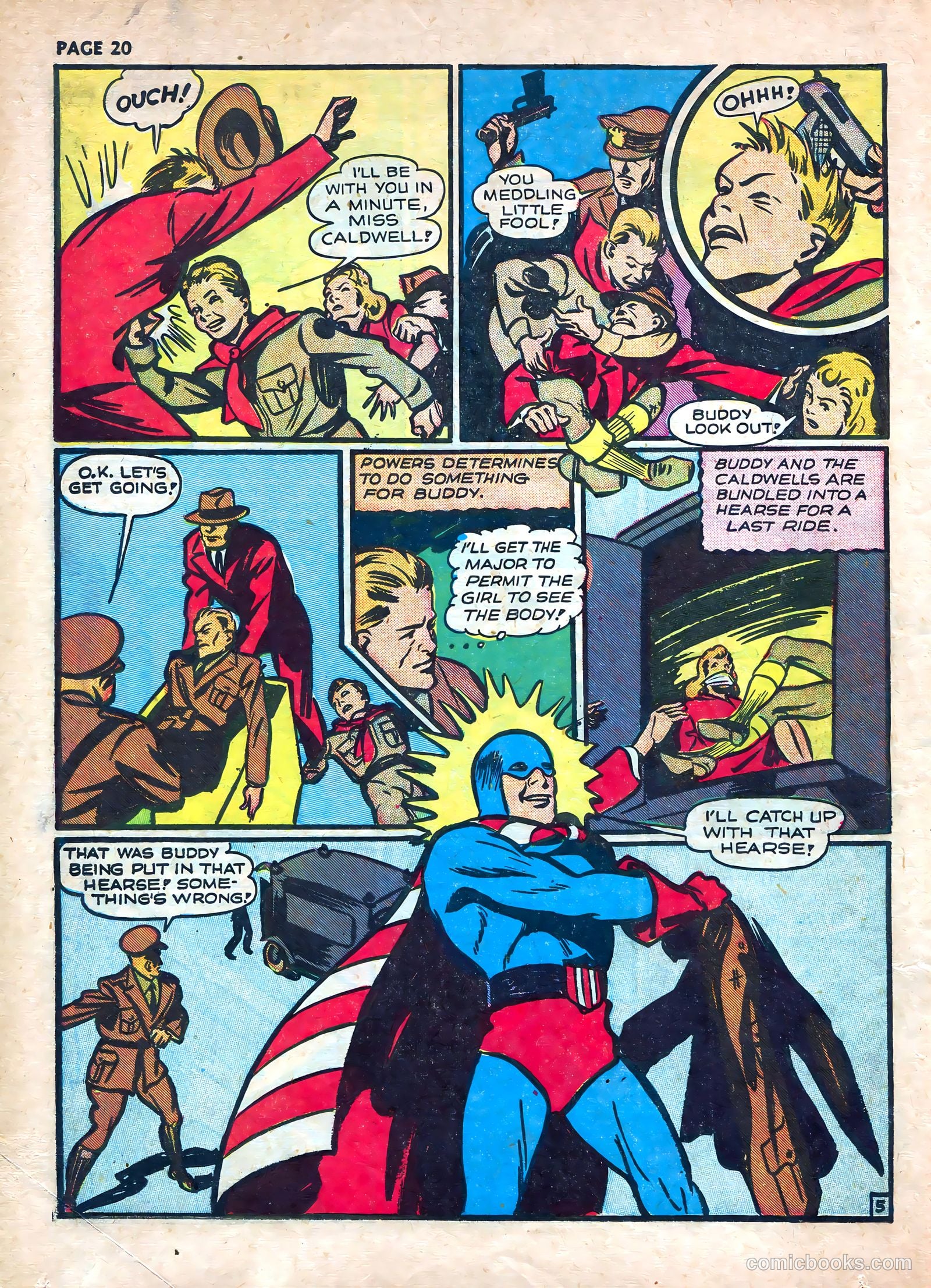 The Eagle #1 (1941) — page 22 of 68