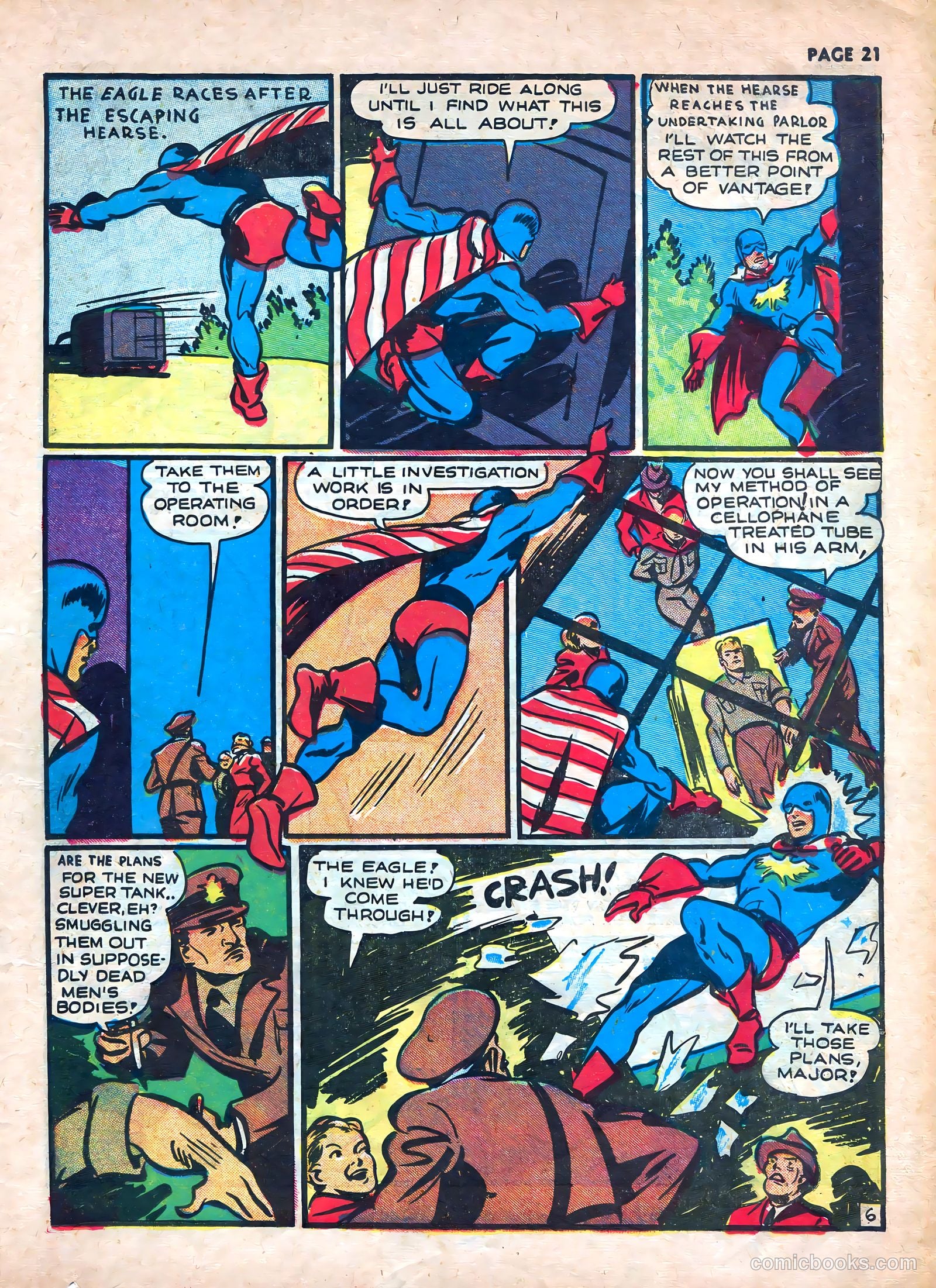 The Eagle #1 (1941) — page 23 of 68