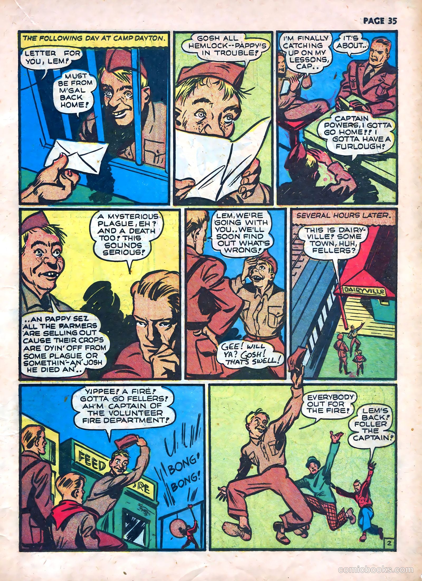 The Eagle #1 (1941) — page 37 of 68