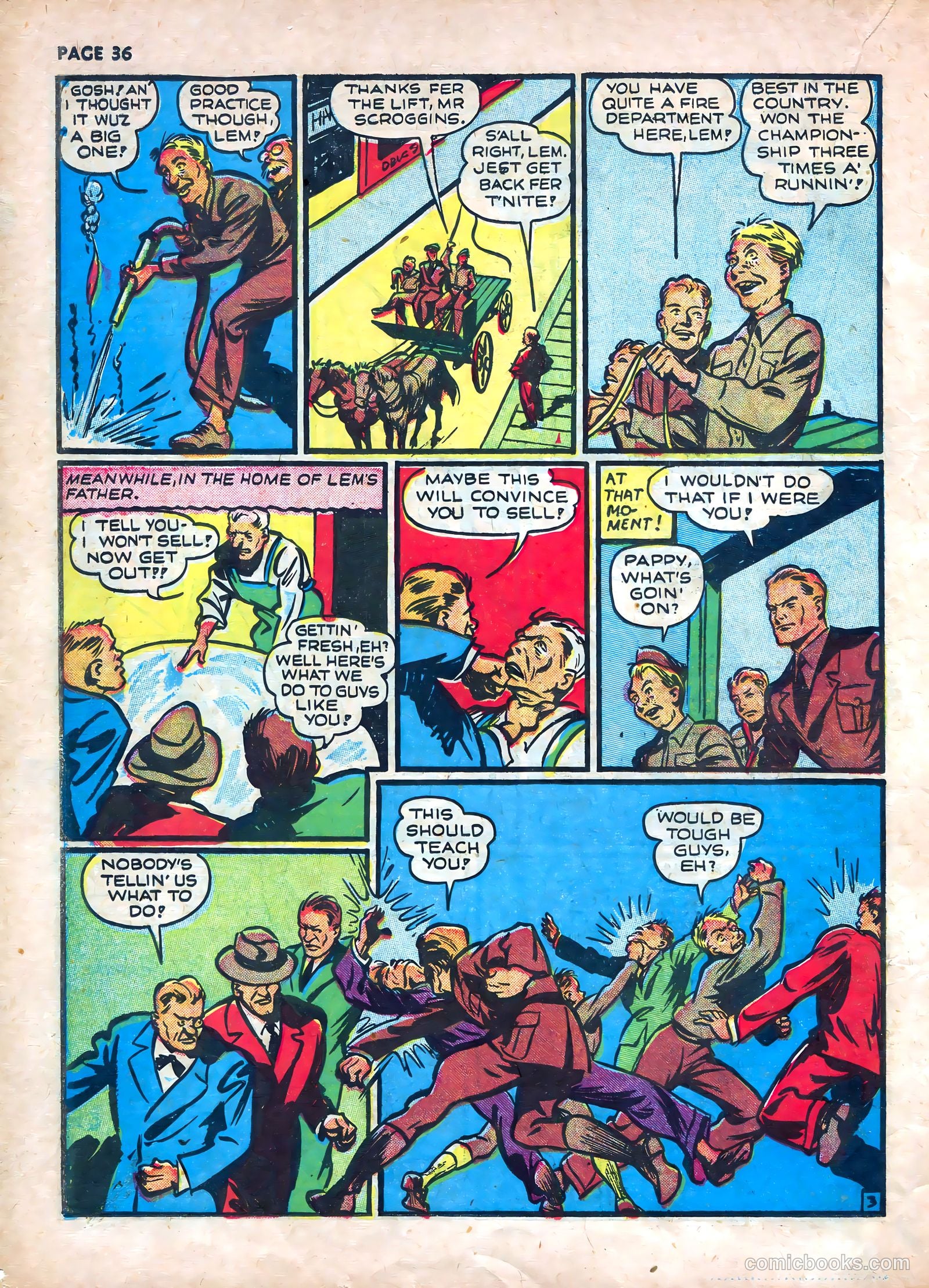 The Eagle #1 (1941) — page 38 of 68