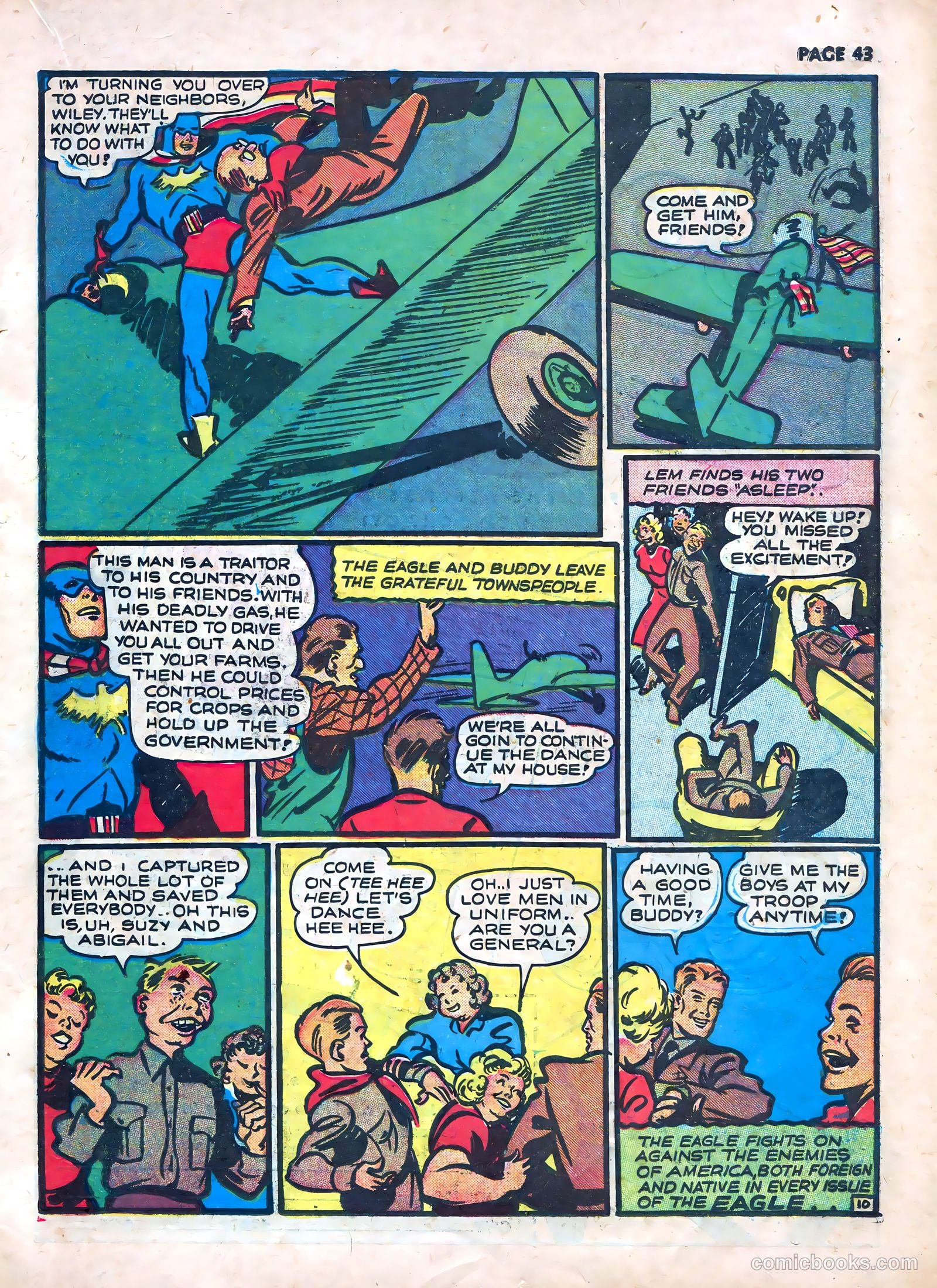 The Eagle #1 (1941) — page 45 of 68