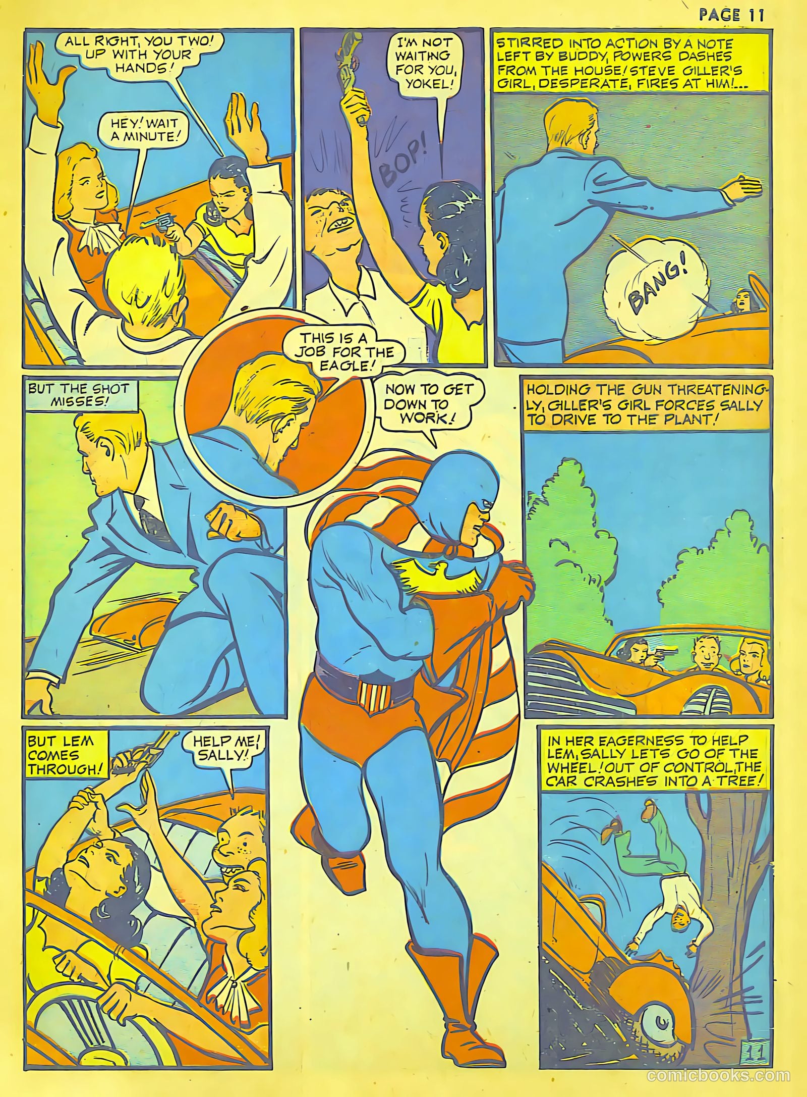 The Eagle #2 (1941) — page 13 of 61