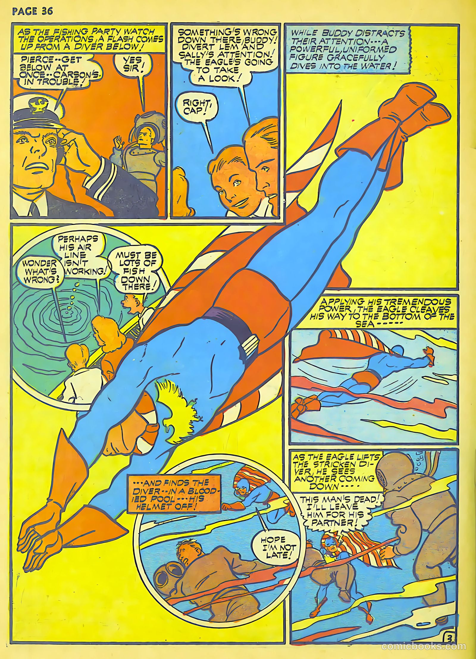 The Eagle #2 (1941) — page 36 of 61