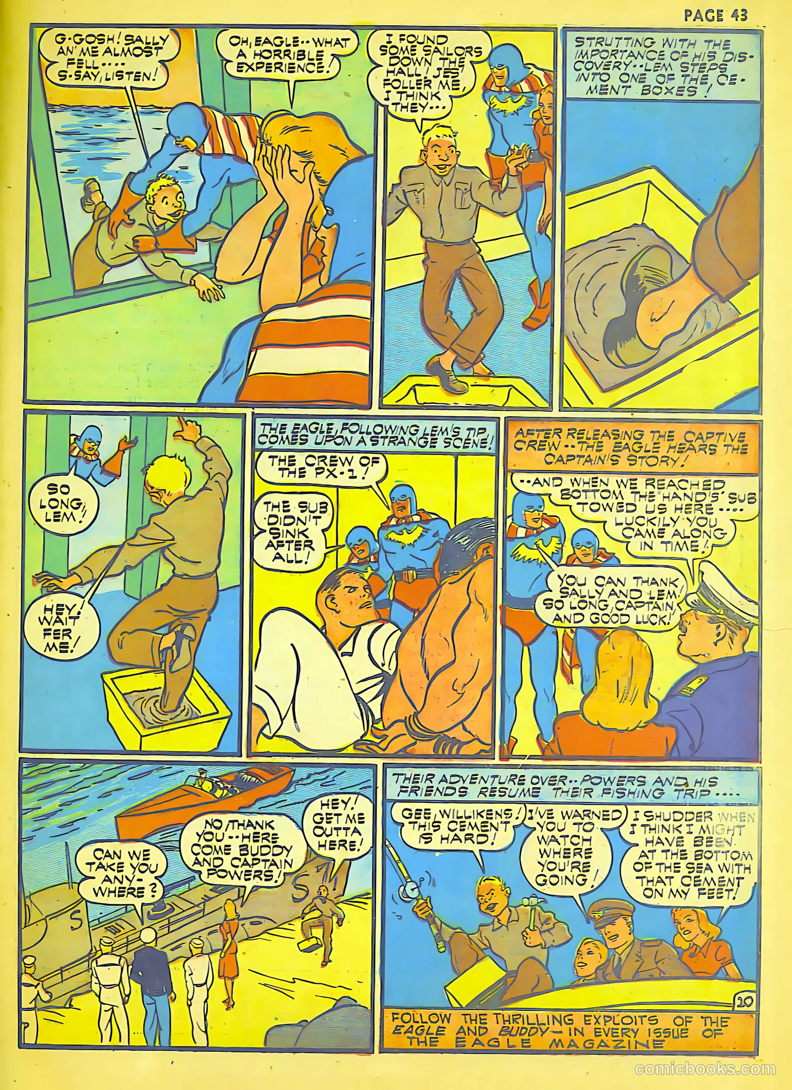 The Eagle #2 (1941) — page 43 of 61