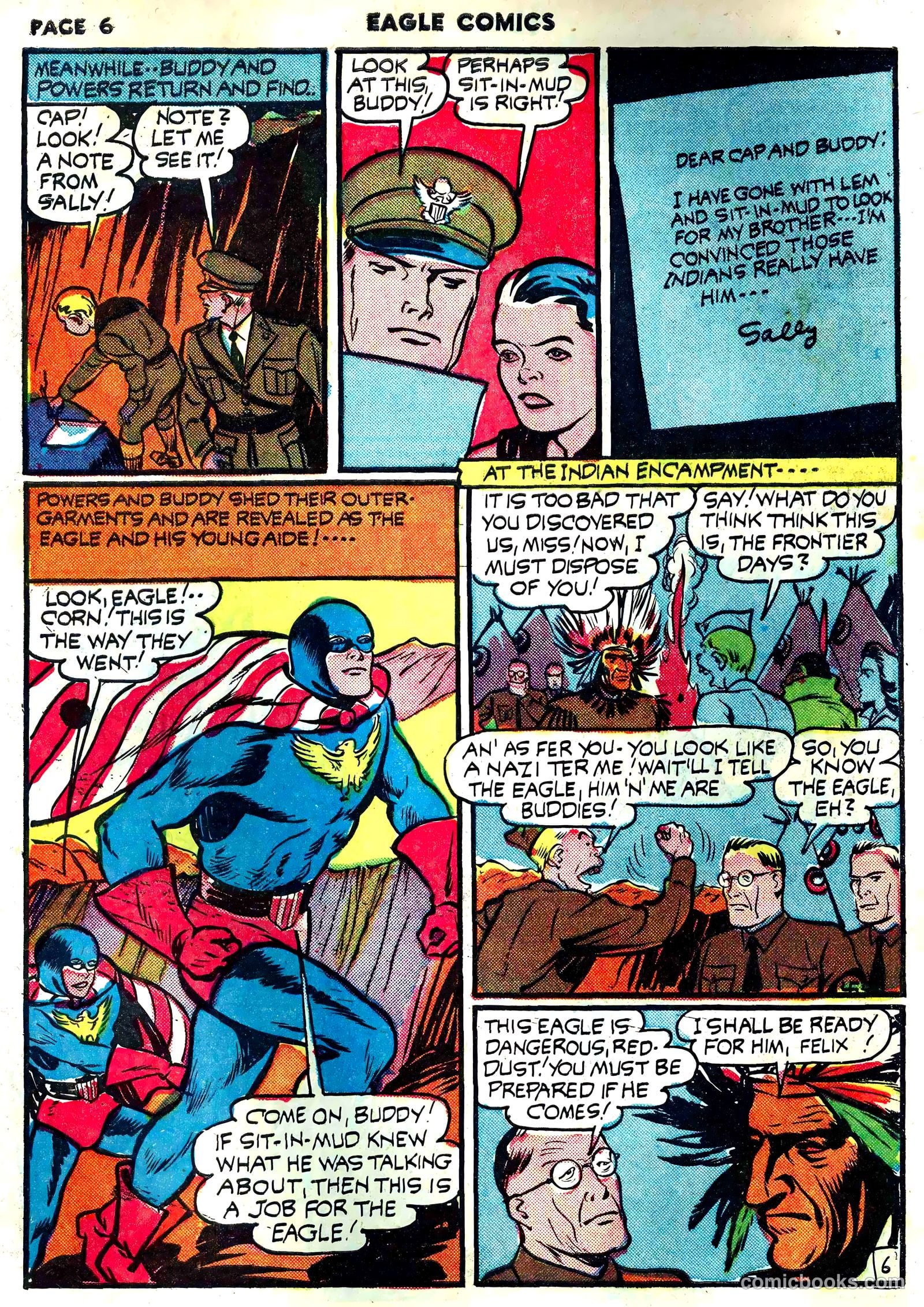 The Eagle #3 (1941) — page 8 of 68