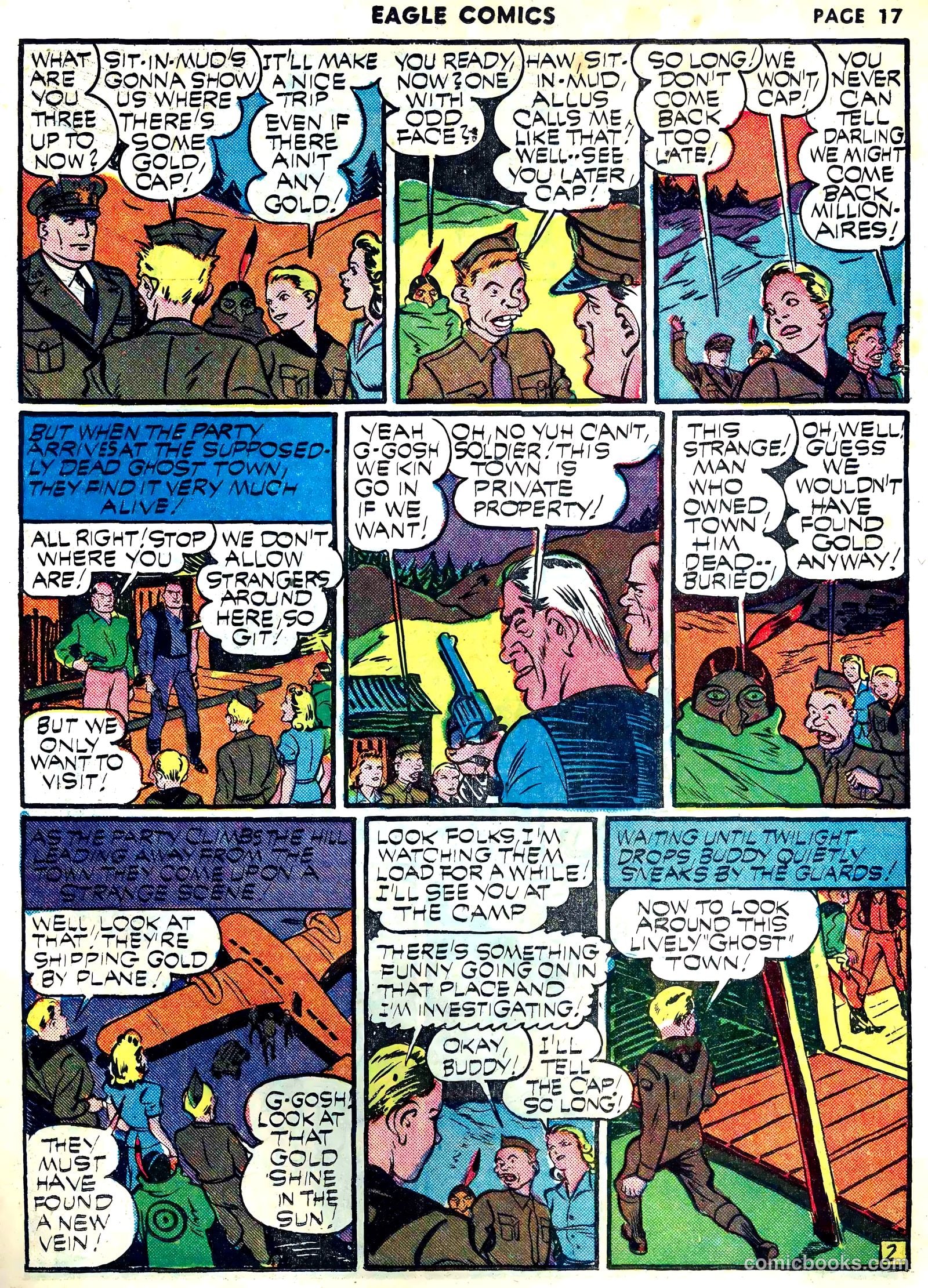 The Eagle #3 (1941) — page 19 of 68