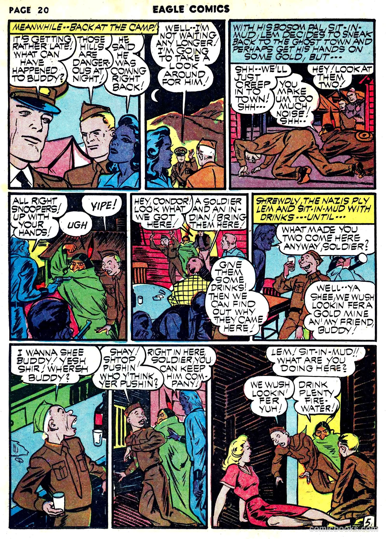 The Eagle #3 (1941) — page 22 of 68