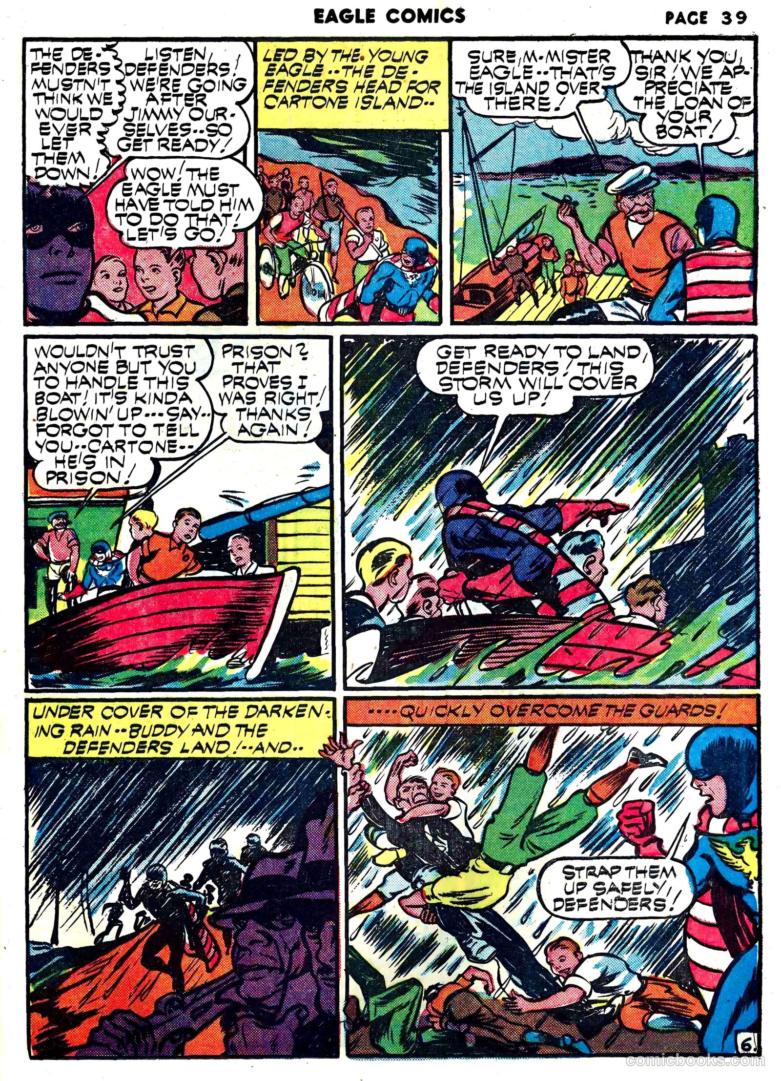 The Eagle #3 (1941) — page 41 of 68
