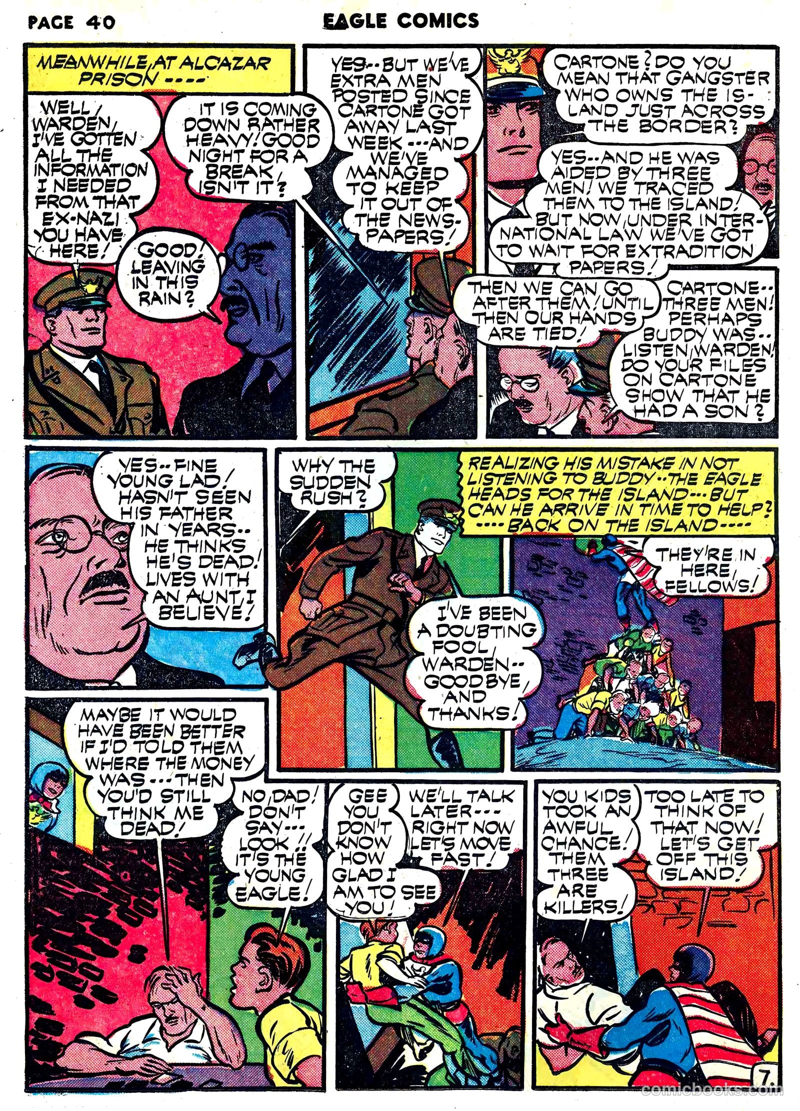 The Eagle #3 (1941) — page 42 of 68