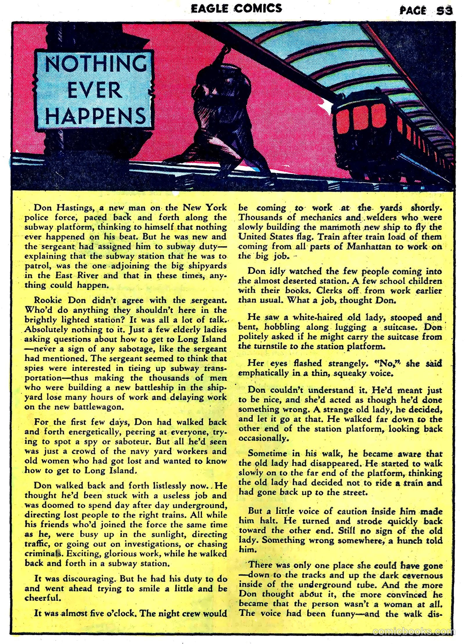 The Eagle #3 (1941) — page 55 of 68