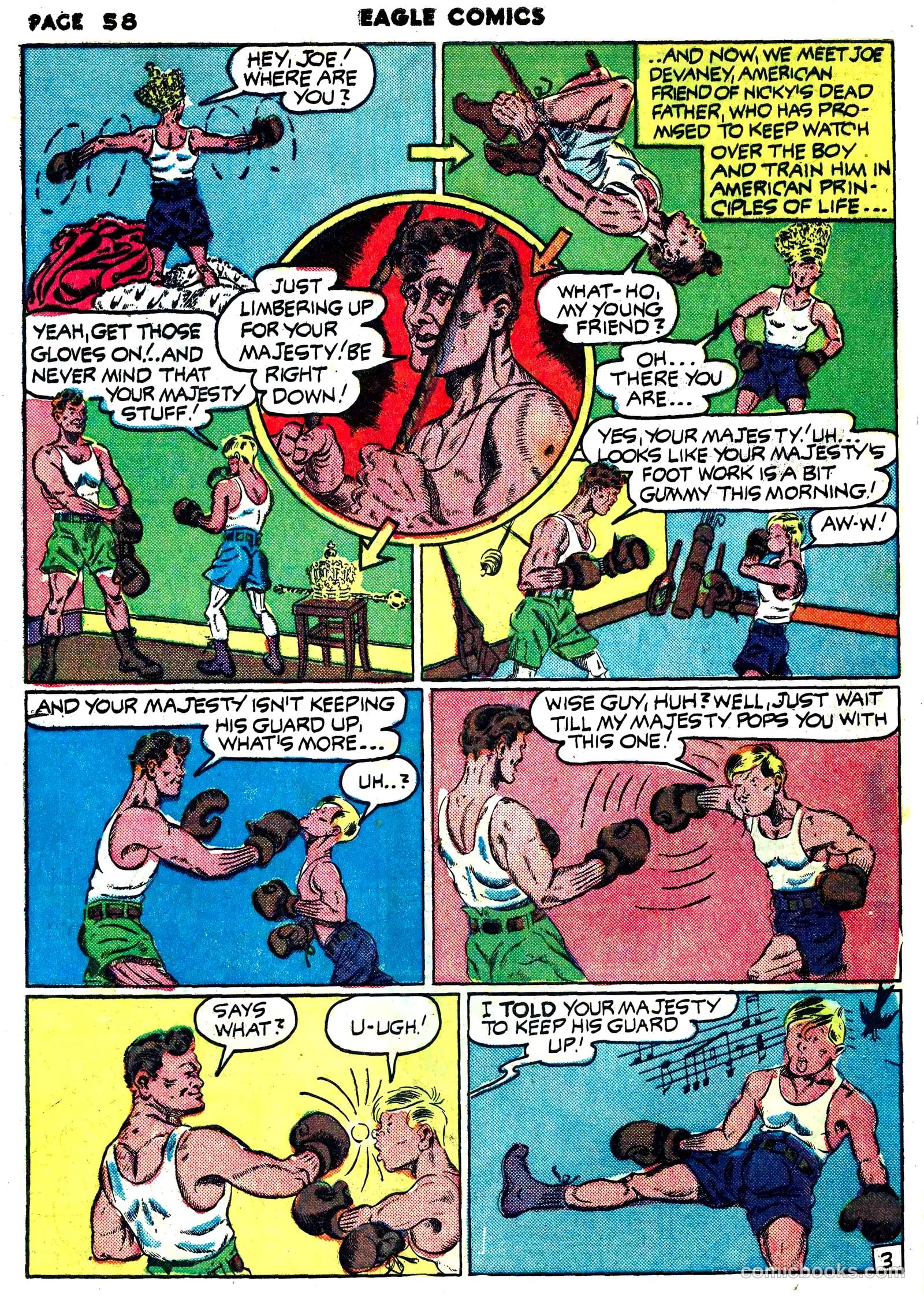 The Eagle #3 (1941) — page 60 of 68