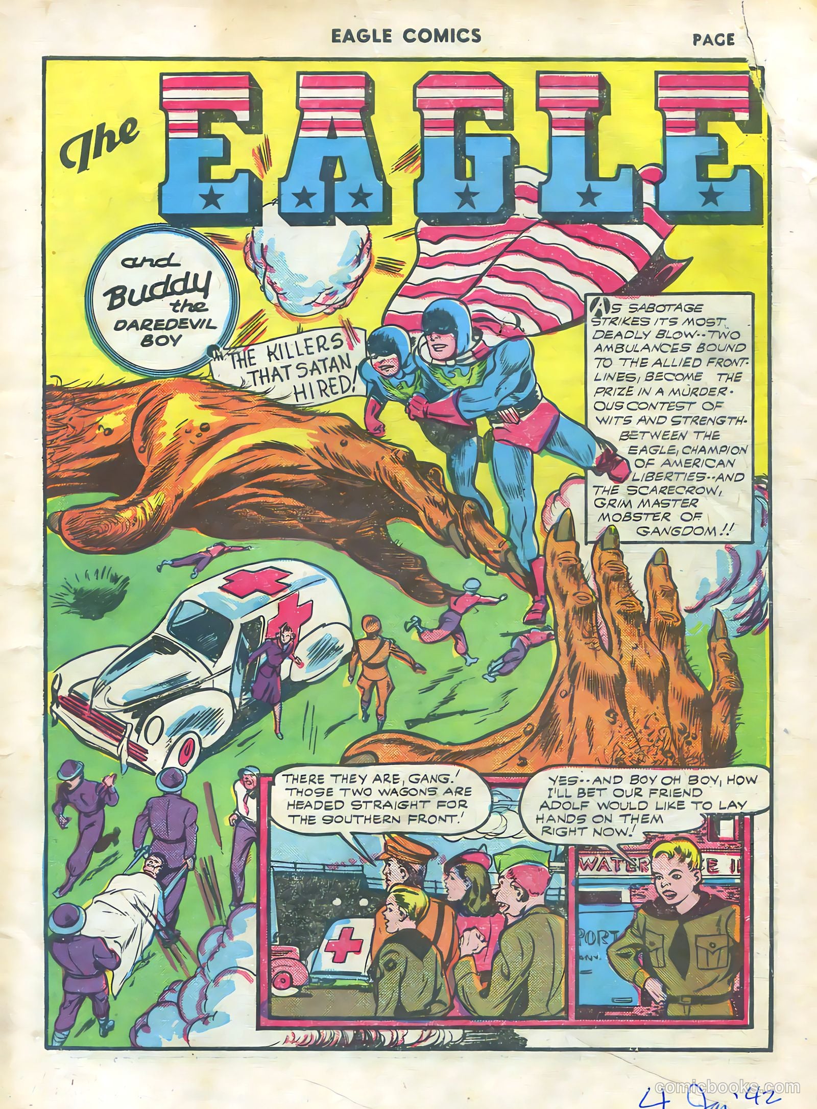 The Eagle #4 (1942) — page 2 of 65