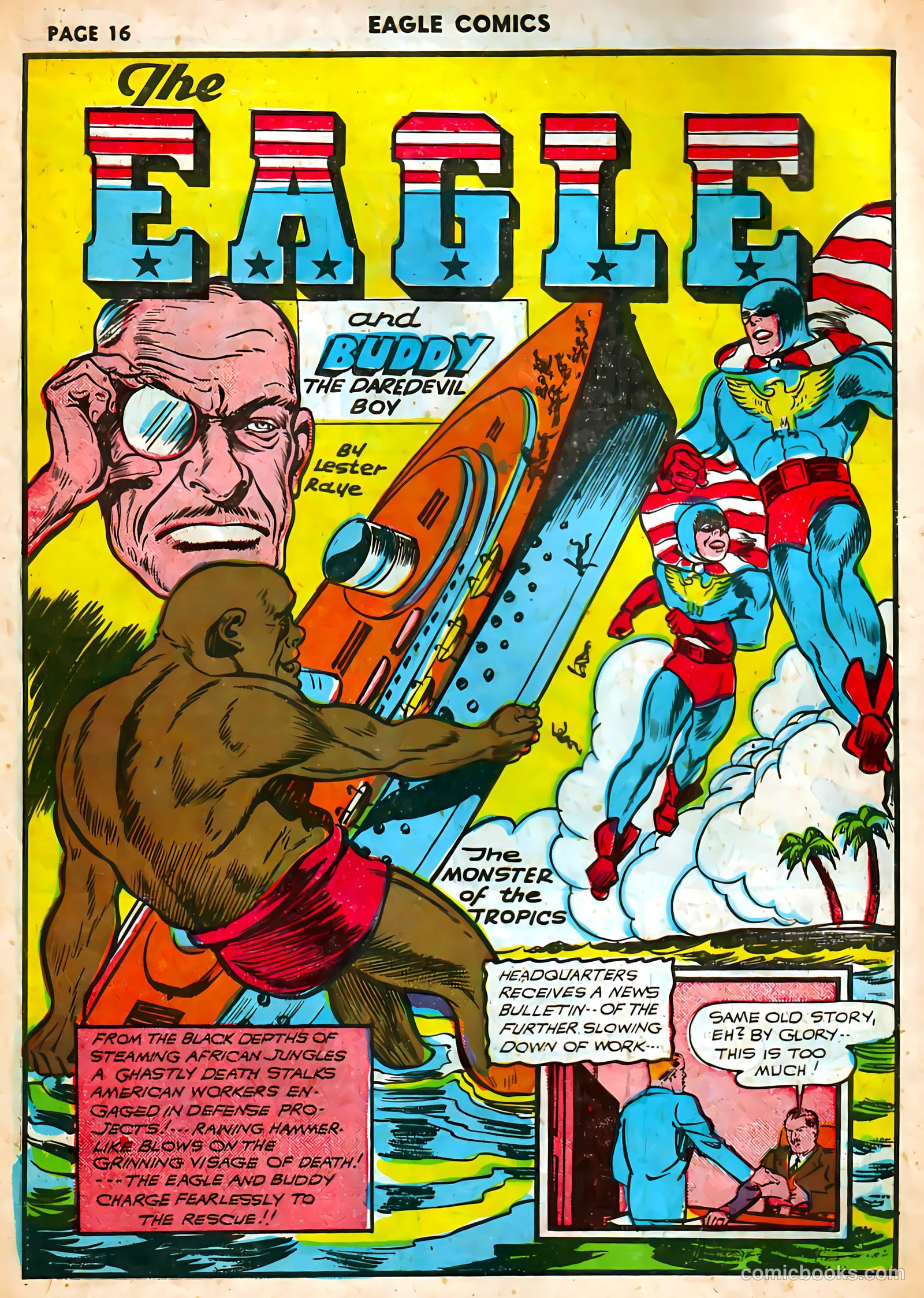 The Eagle #4 (1942) — page 17 of 65