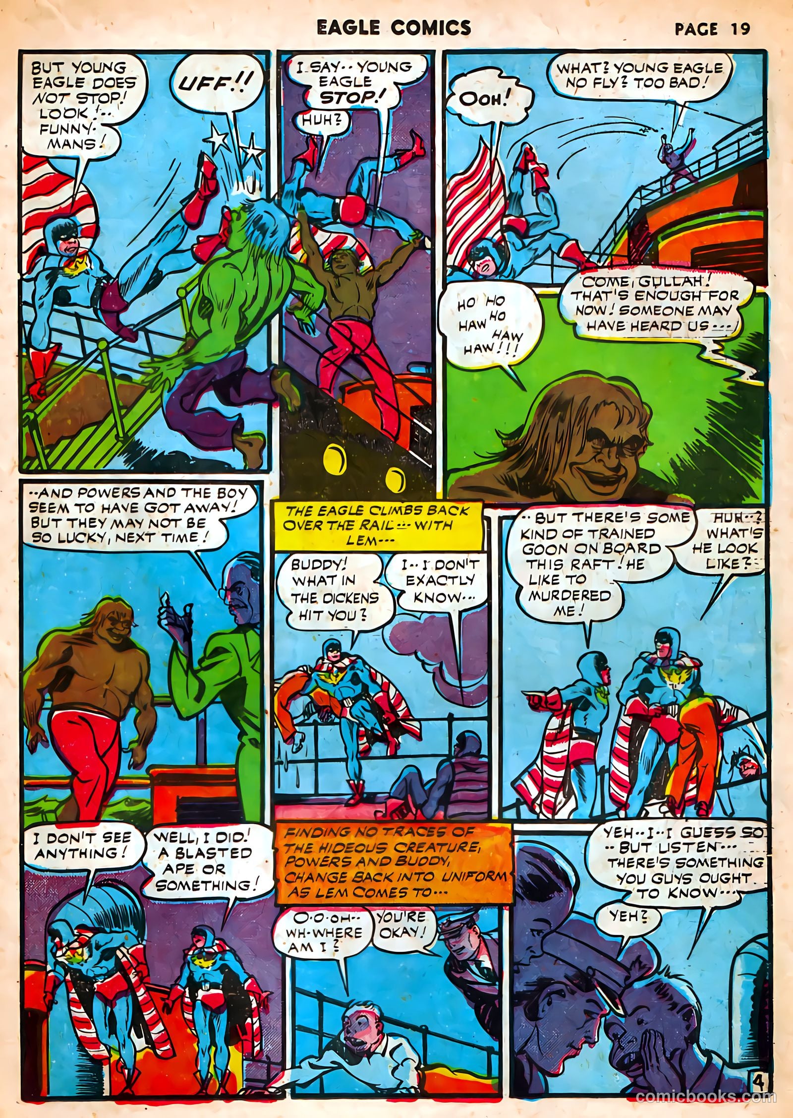 The Eagle #4 (1942) — page 20 of 65