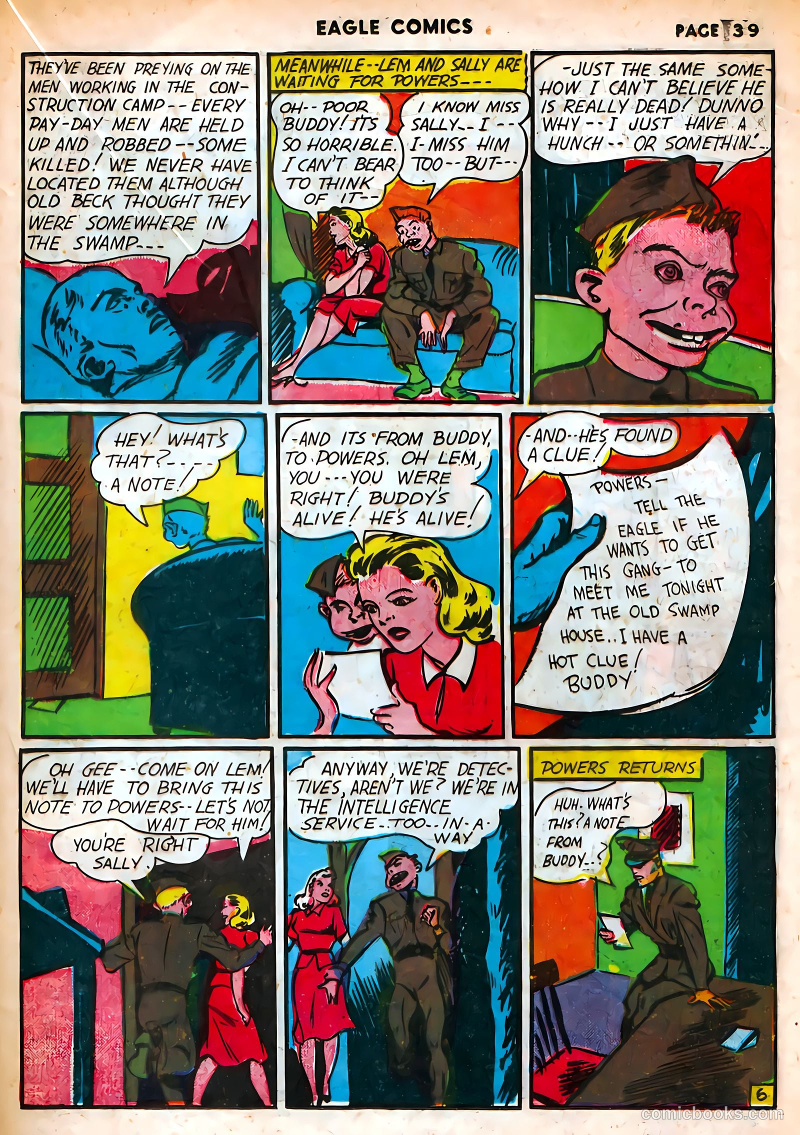 The Eagle #4 (1942) — page 39 of 65