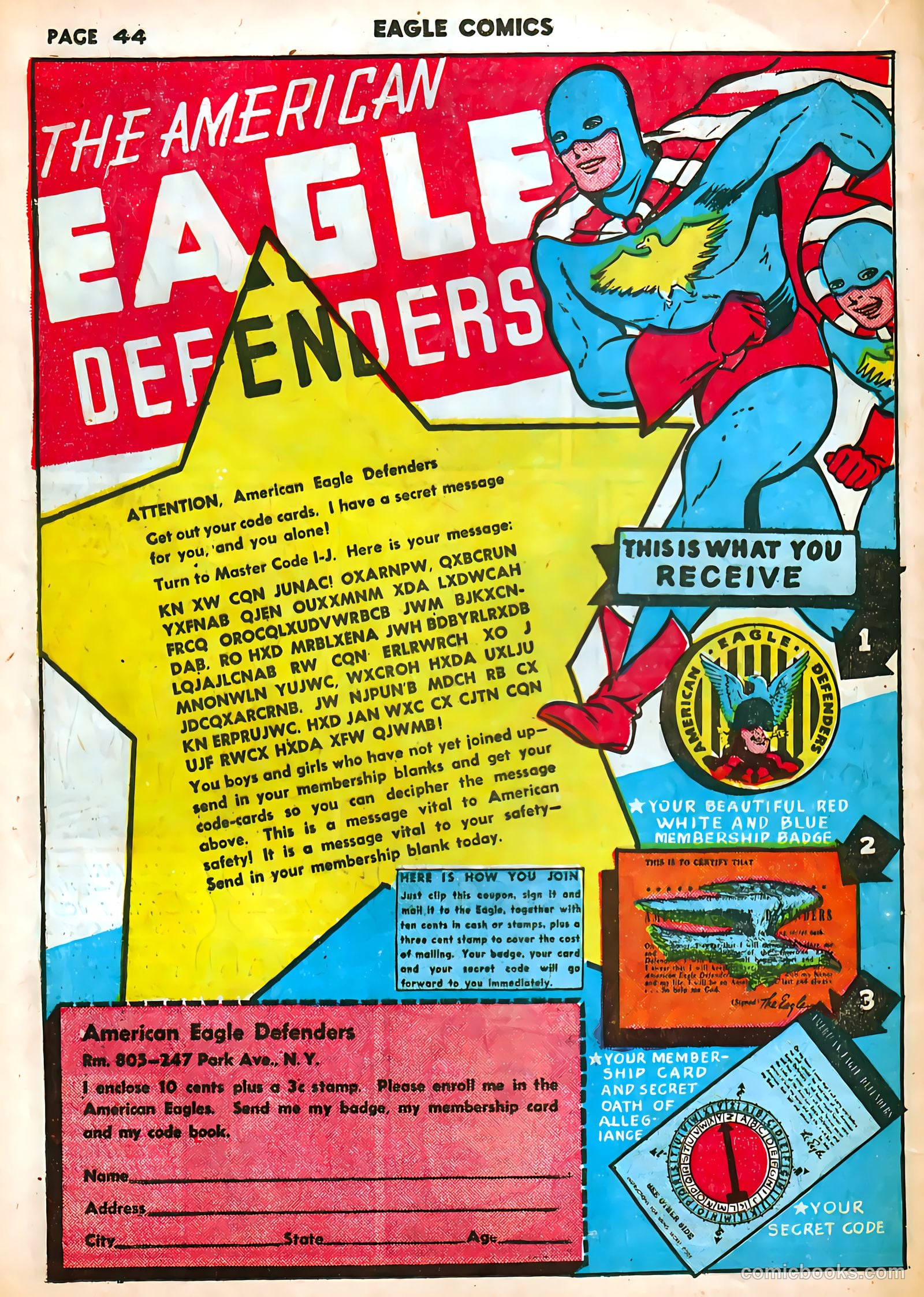 The Eagle #4 (1942) — page 44 of 65