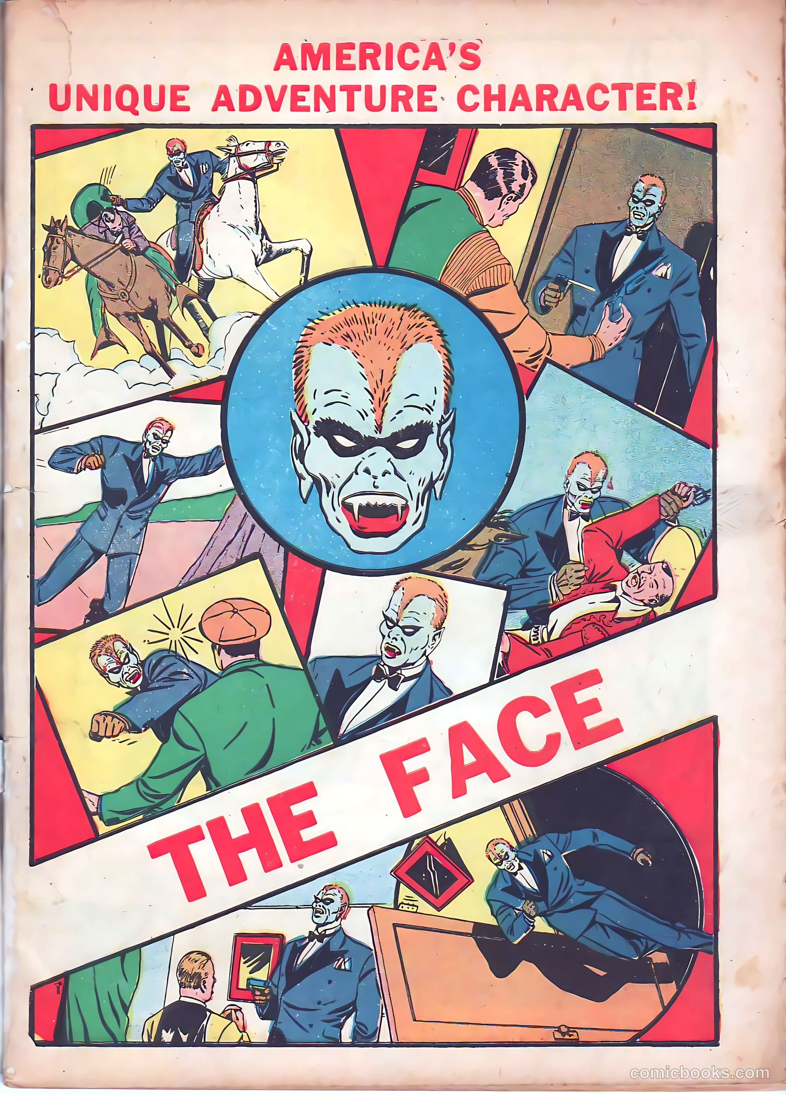 The Face #1 (1941) — page 4 of 69