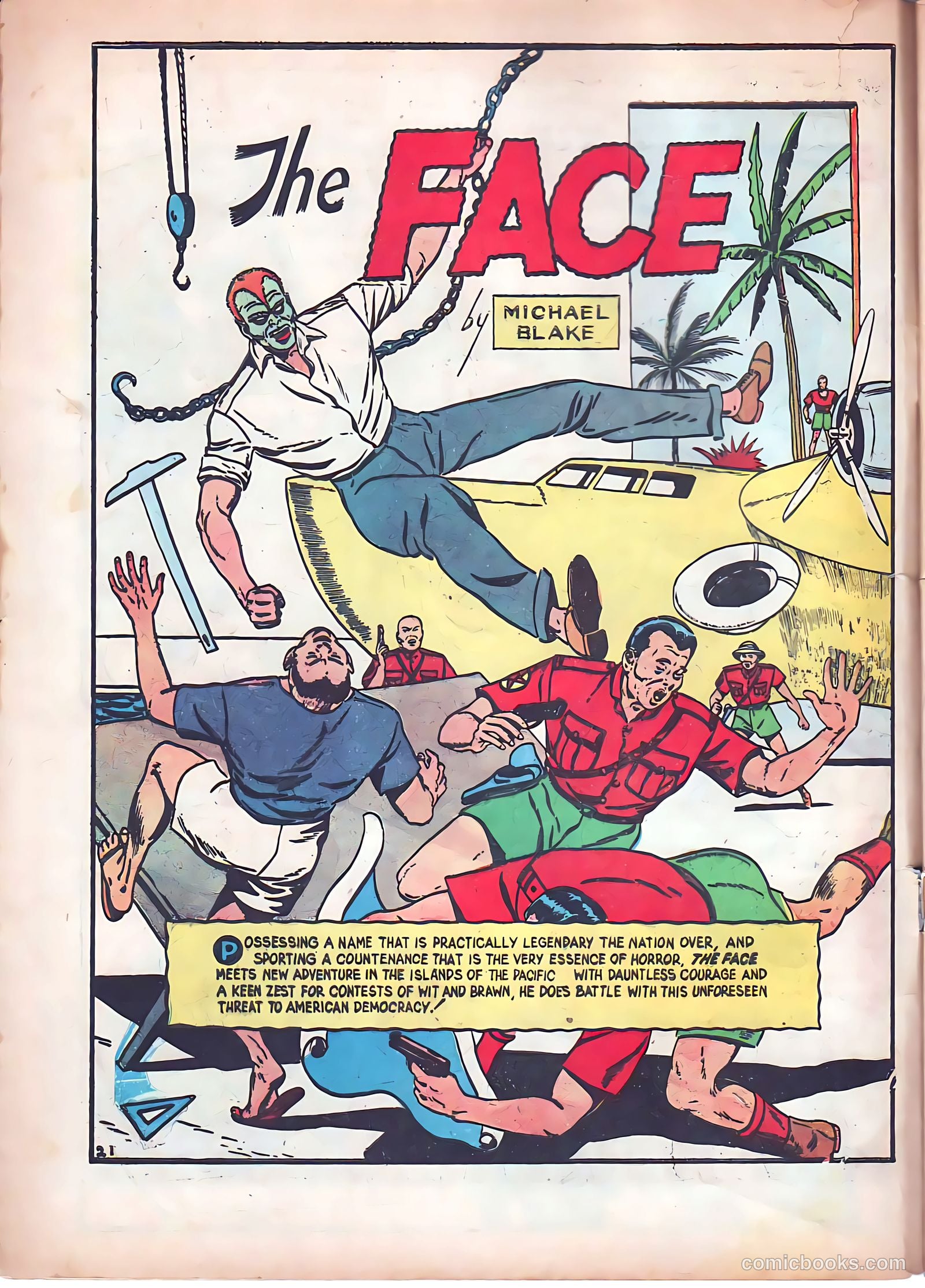 The Face #1 (1941) — page 5 of 69