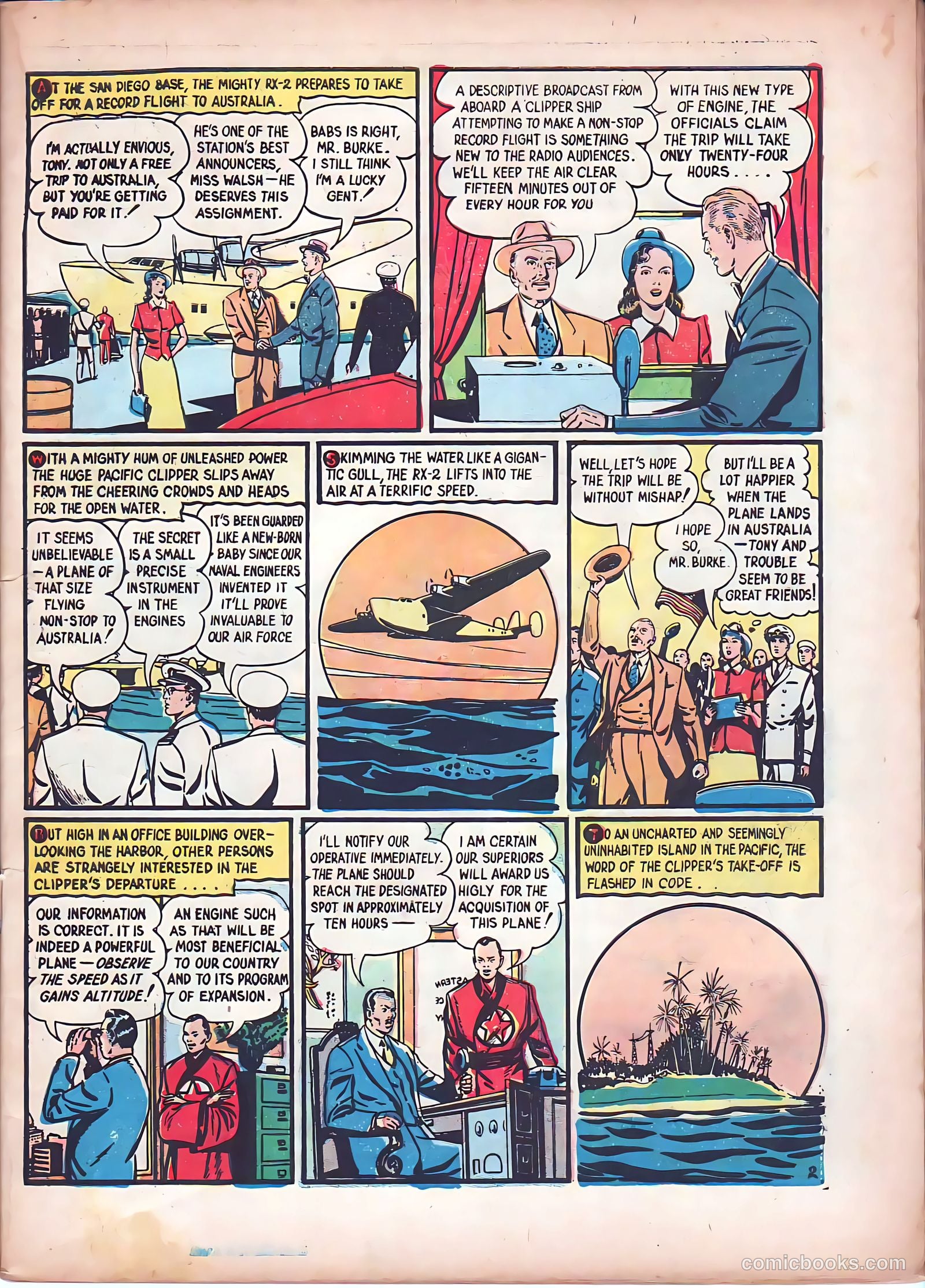 The Face #1 (1941) — page 6 of 69