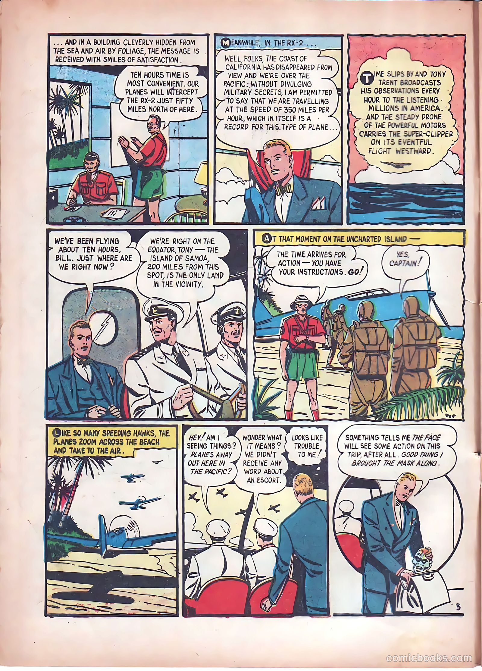 The Face #1 (1941) — page 7 of 69