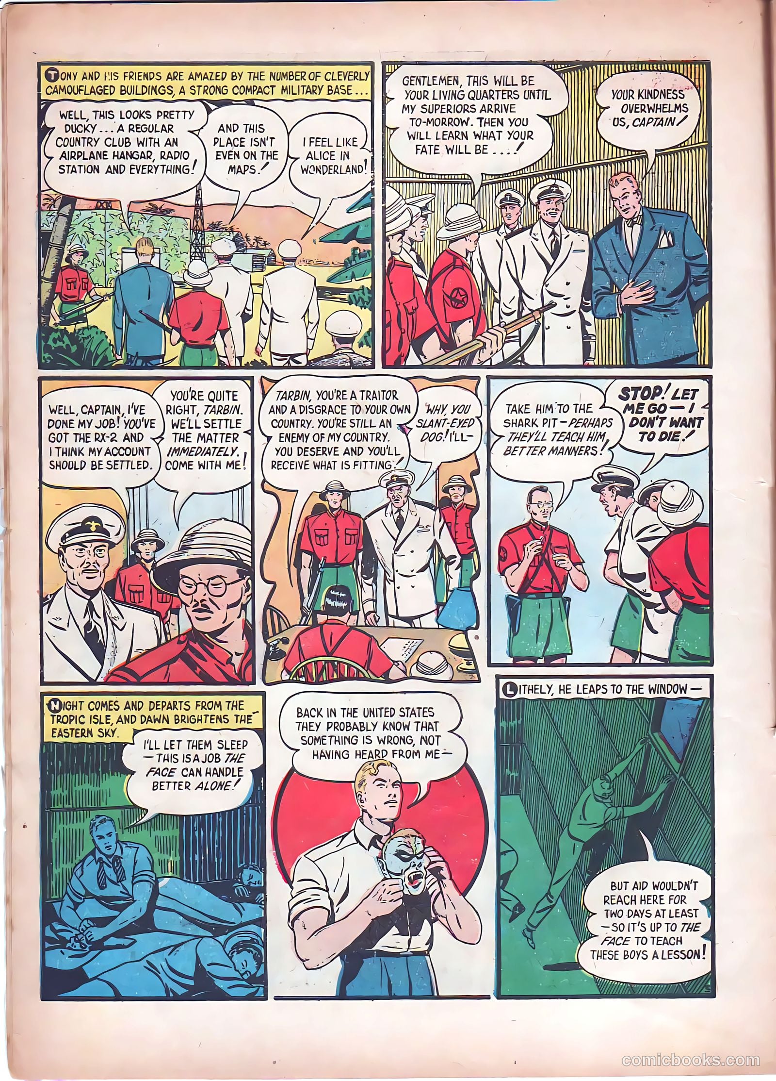 The Face #1 (1941) — page 9 of 69