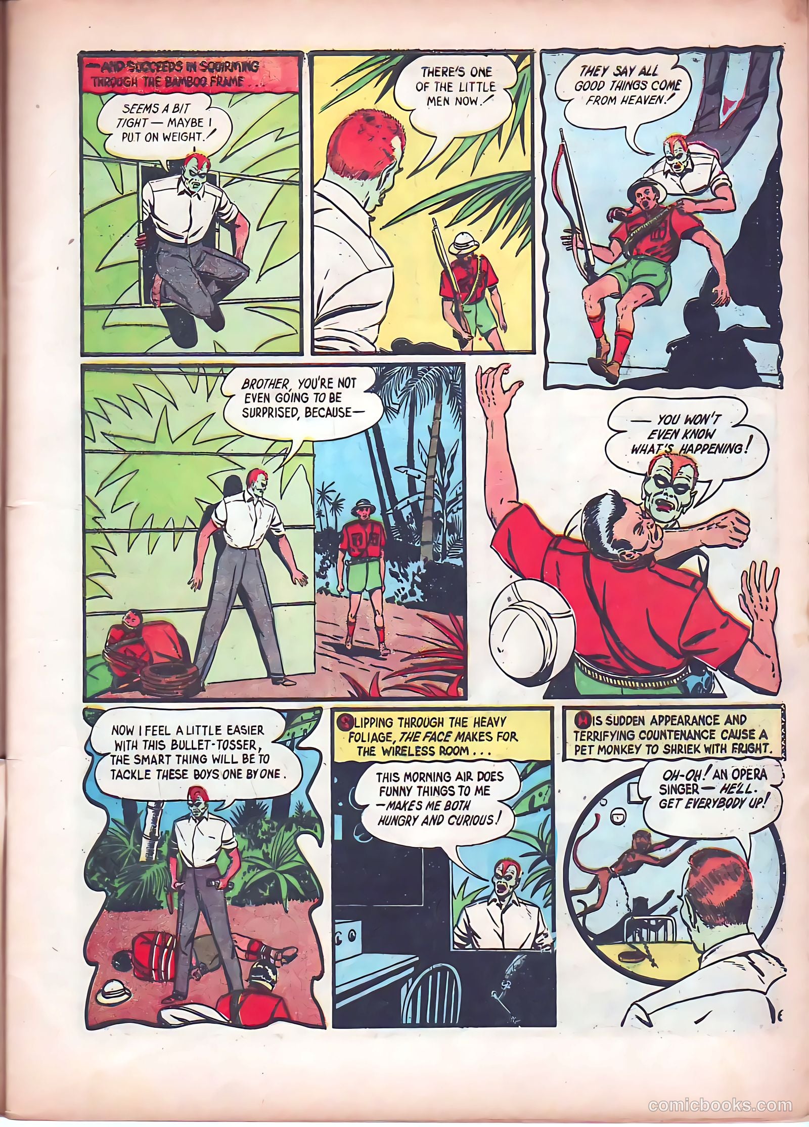 The Face #1 (1941) — page 10 of 69