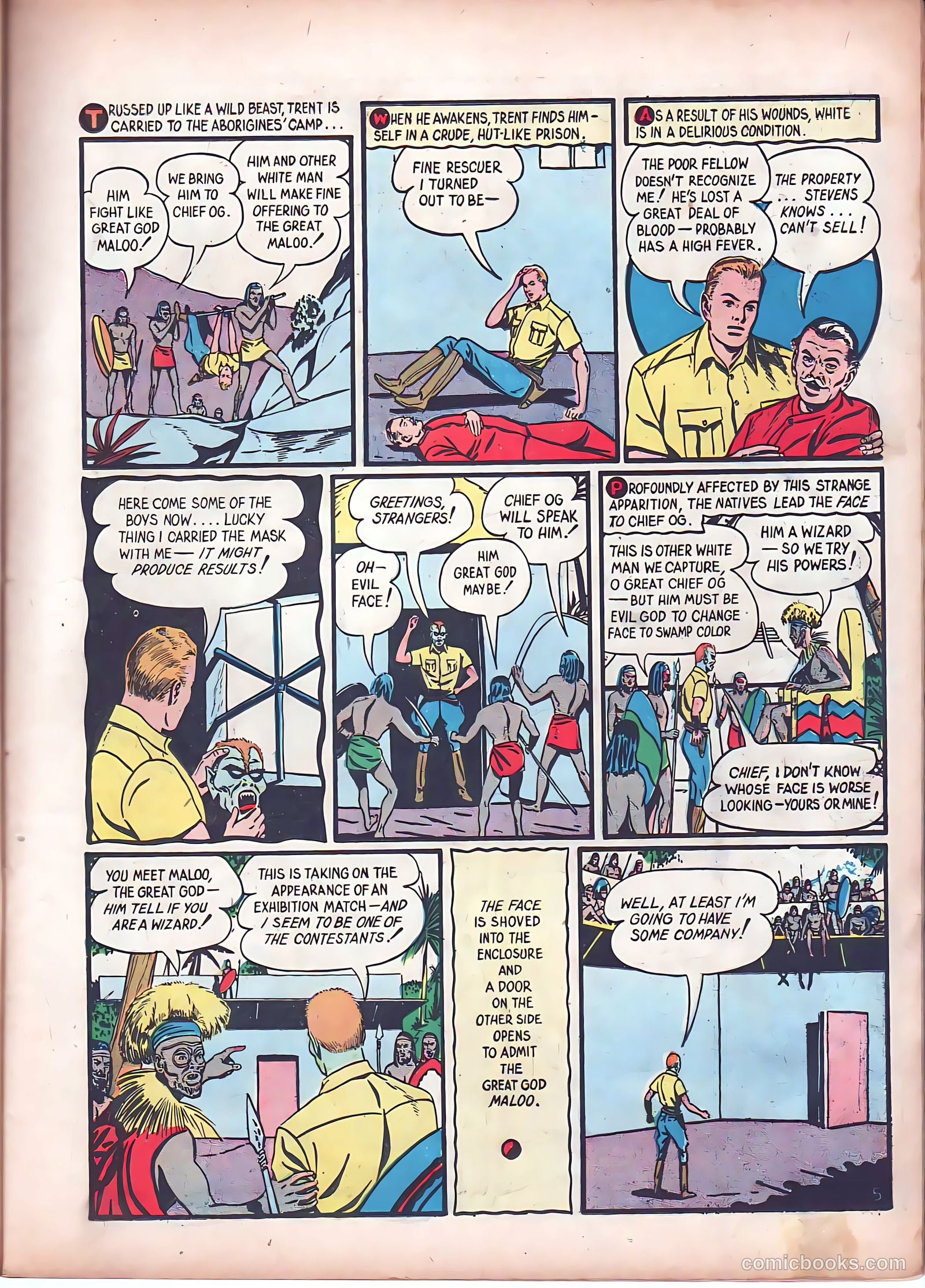 The Face #1 (1941) — page 20 of 69