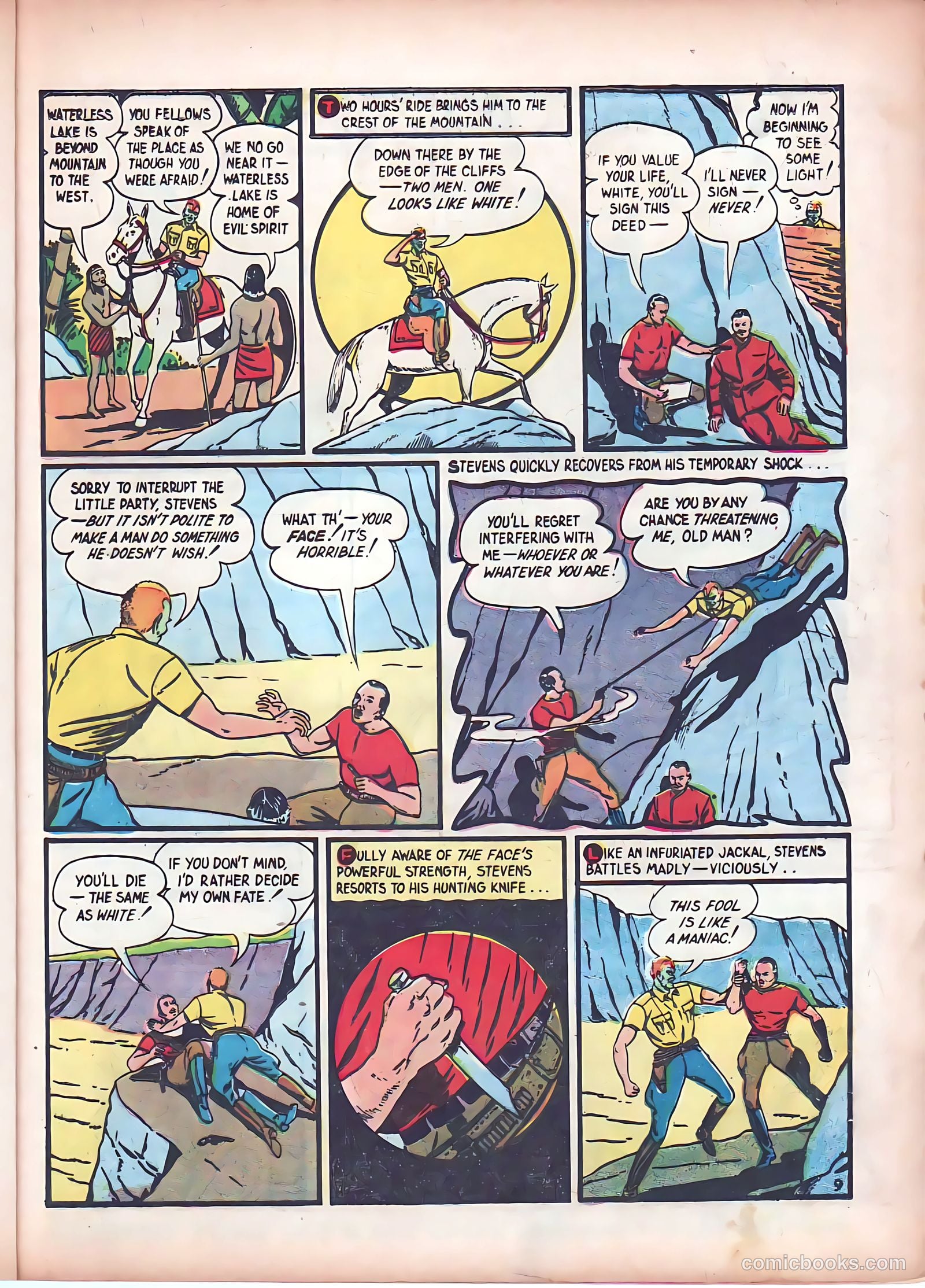 The Face #1 (1941) — page 24 of 69