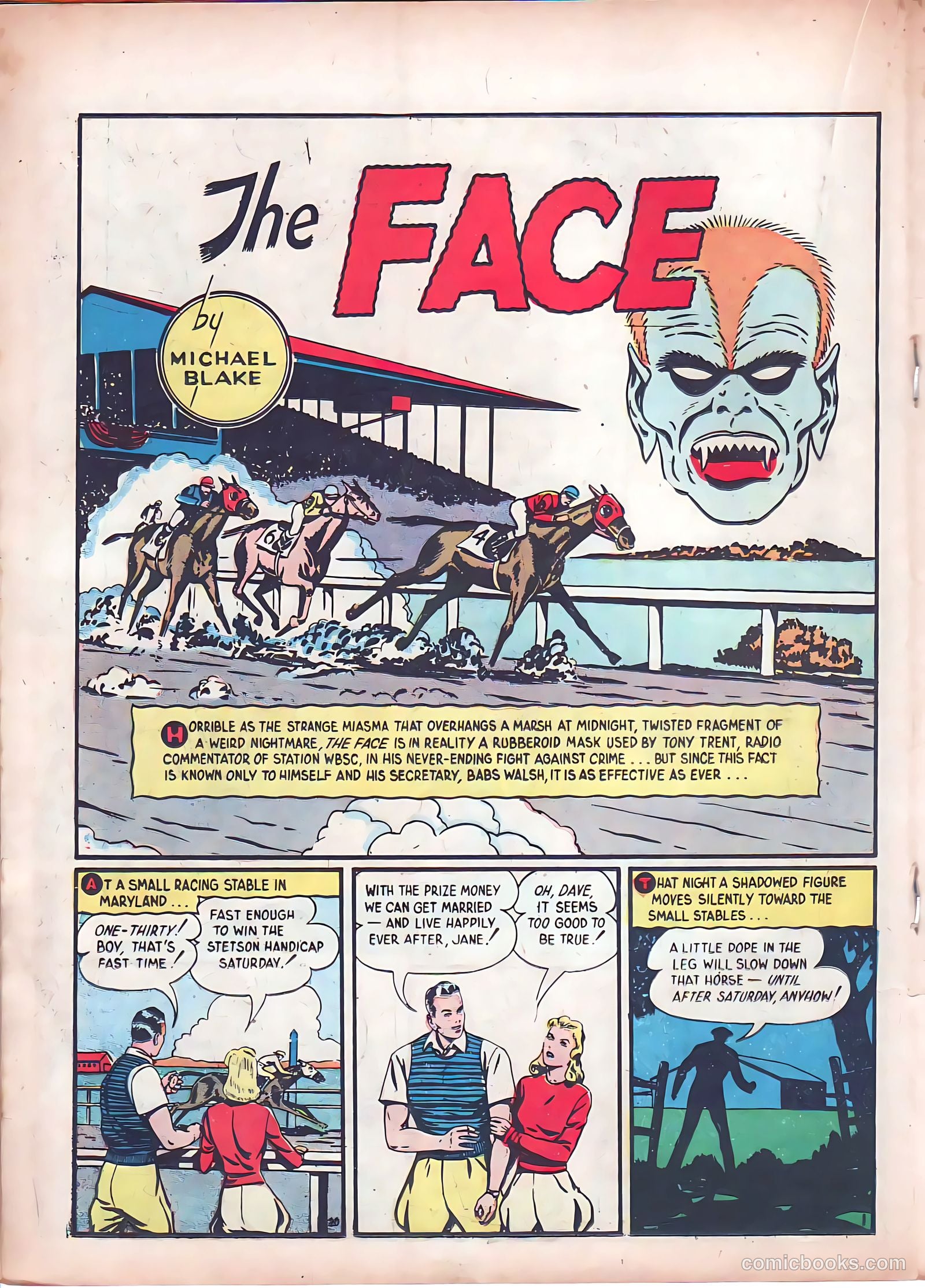 The Face #1 (1941) — page 35 of 69