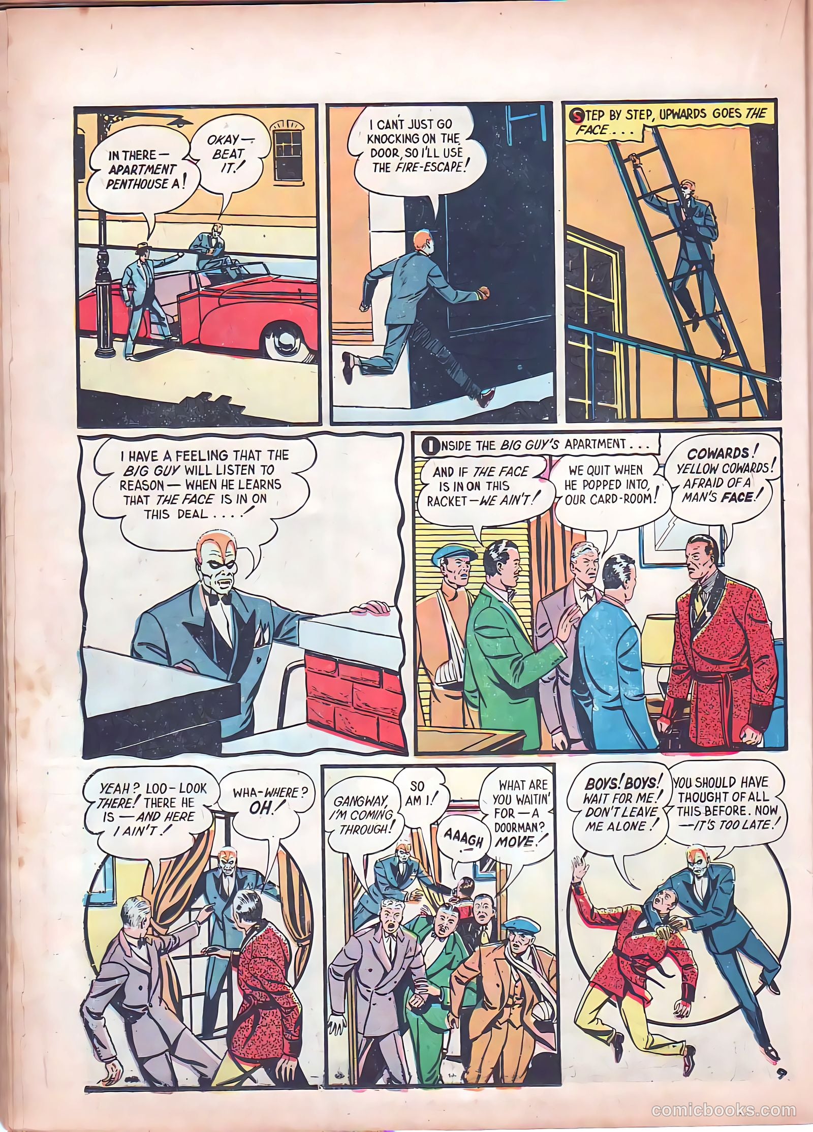 The Face #1 (1941) — page 43 of 69