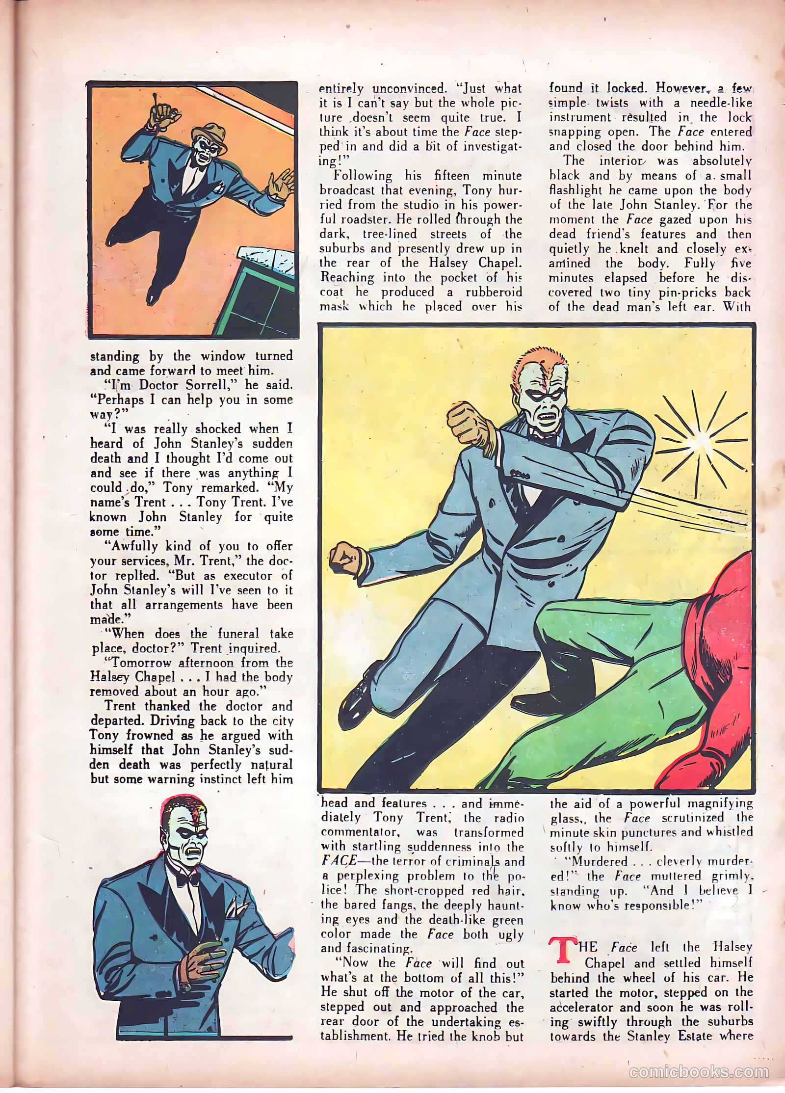 The Face #1 (1941) — page 46 of 69