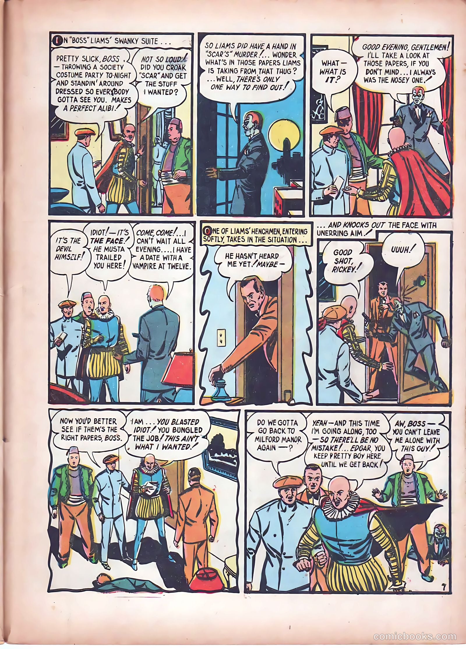 The Face #1 (1941) — page 64 of 69